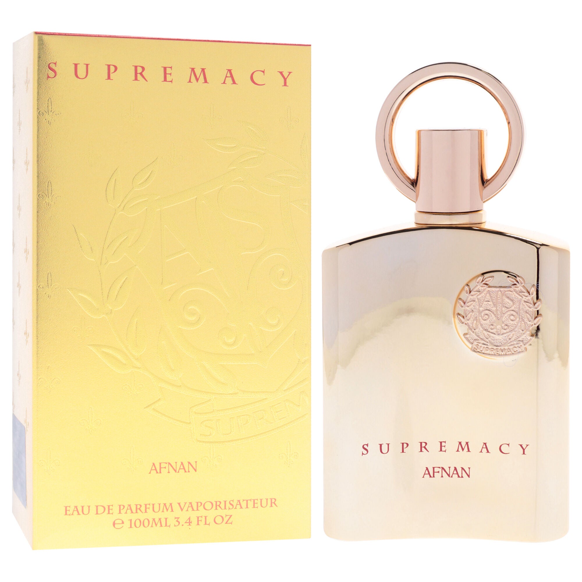 Supremacy Collection - Gold by Afnan for Unisex - 3.4 oz EDP Spray, Clear, alternate image number 2