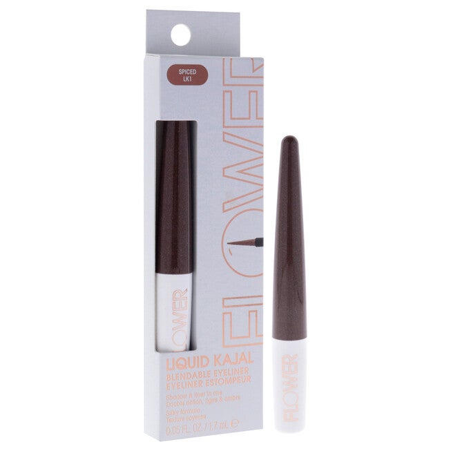 Liquid Kajal Blendable Eyeliner - LK5 Rust by Flower Beauty for Women - 0.05 oz Eyeliner, NA, alternate image number null