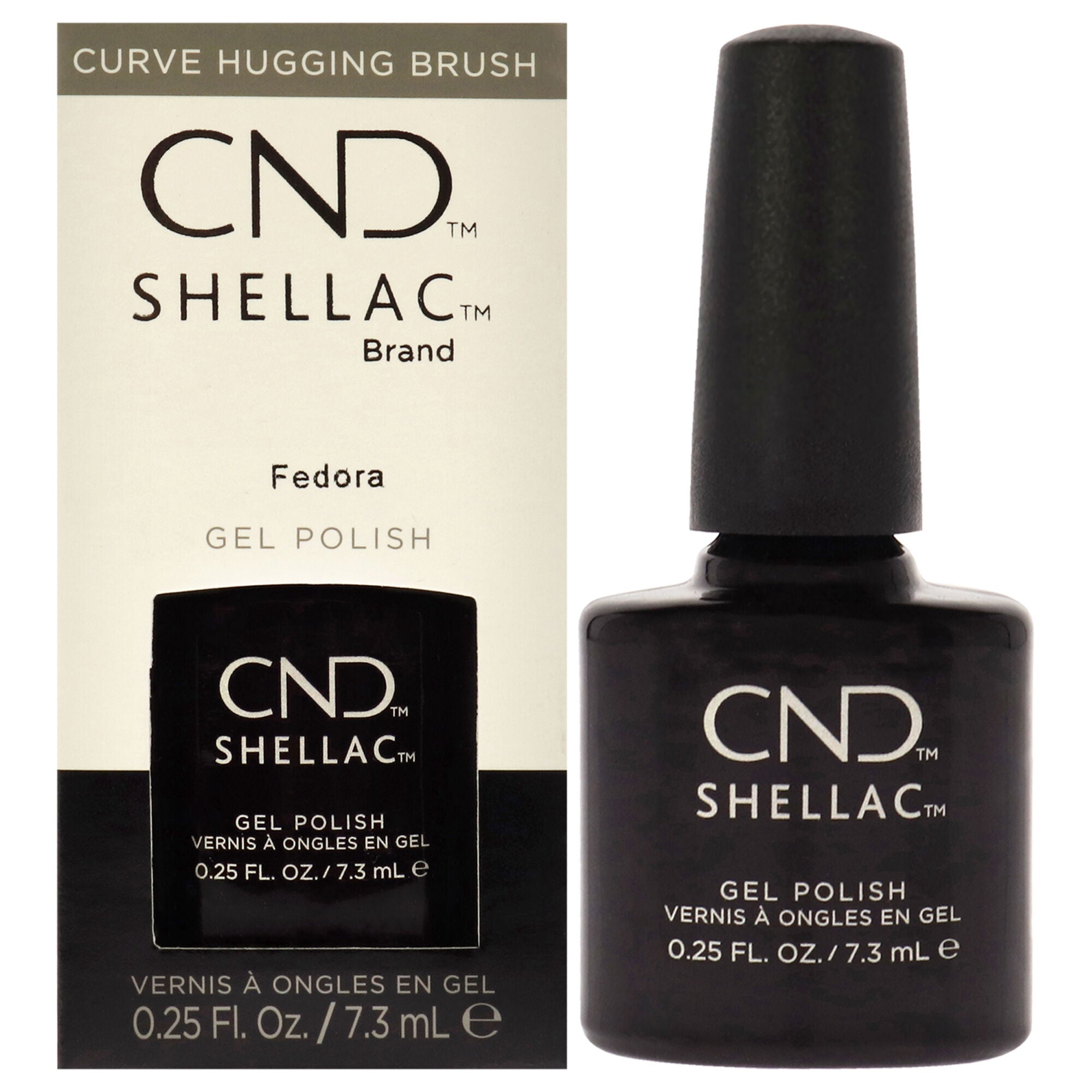 Shellac Nail Color - Fedora by CND for Women - 0.25 oz Nail Polish, See Description, hi-res image number 0