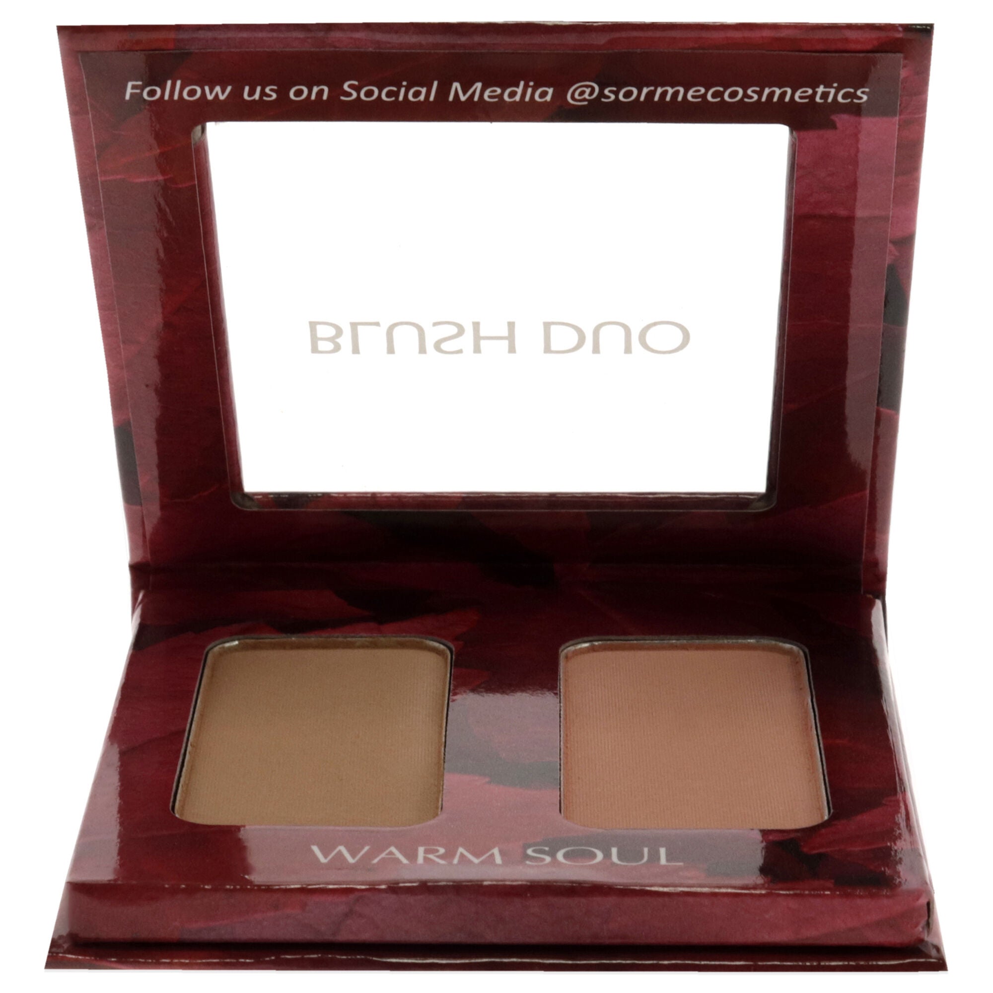 Blush Duo Compacts - Warm Soul by Sorme Cosmetics for Women - 2 x 0.12 oz Blush, See Description, alternate image number 3