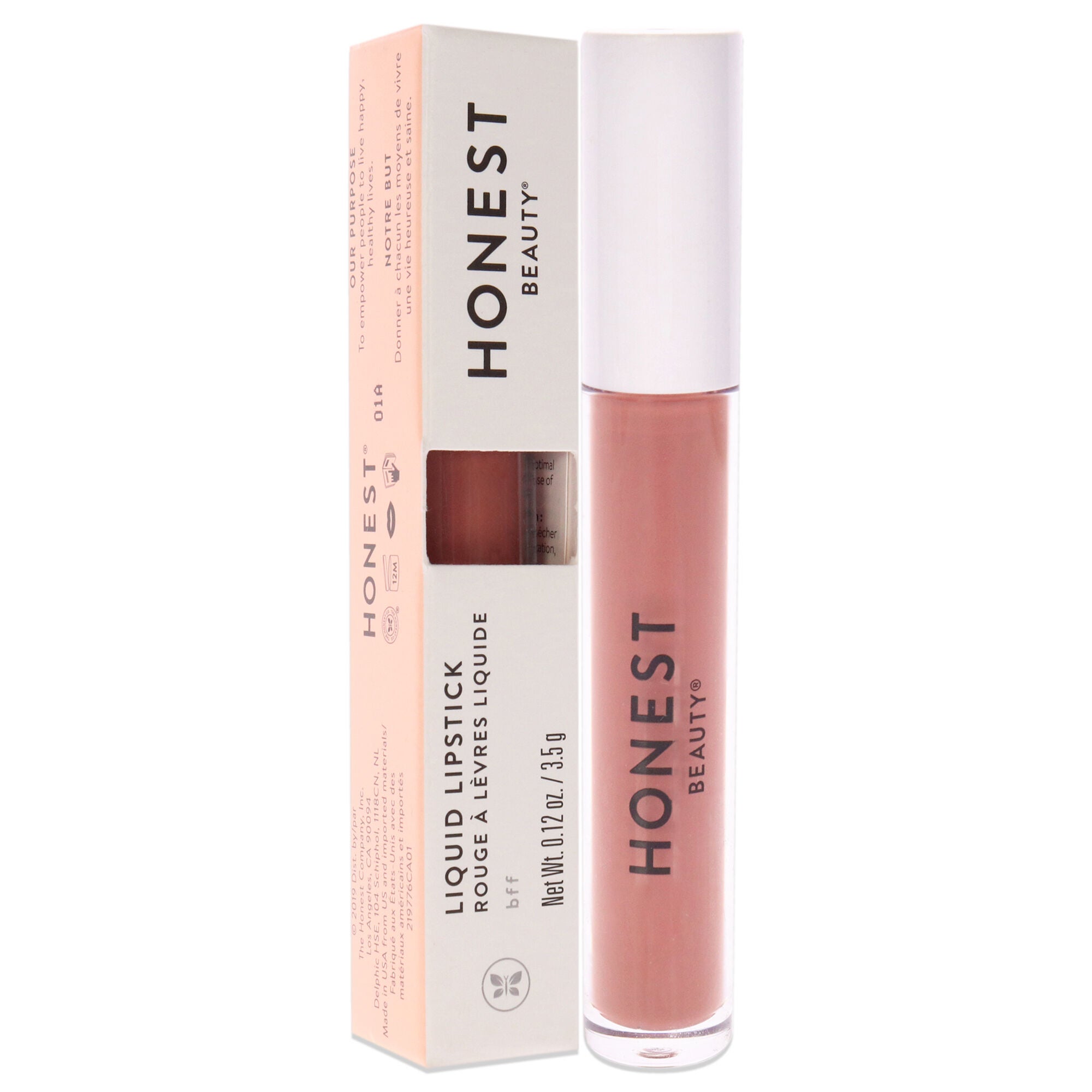 Liquid Lipstick - BFF by Honest for Women - 0.12 oz Lipstick, See Description, alternate image number 1