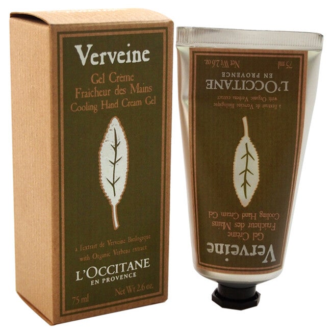 Verveine Cooling Hand Cream Gel by LOccitane for Unisex - 2.6 oz Hand Cream, NA, hi-res image number null