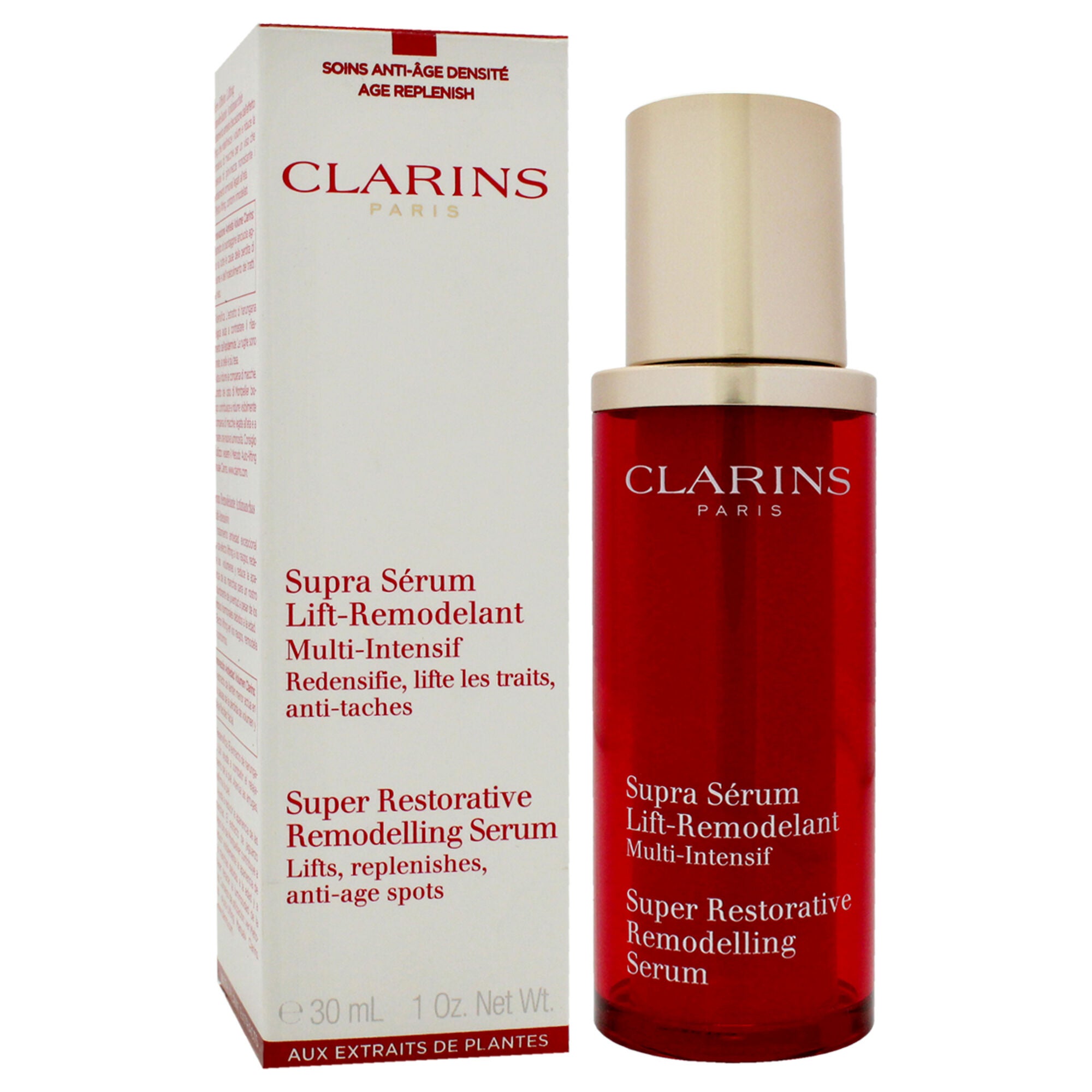 Super Restorative Remodelling Serum by Clarins for Unisex - 1 oz Serum, See Description, alternate image number 2