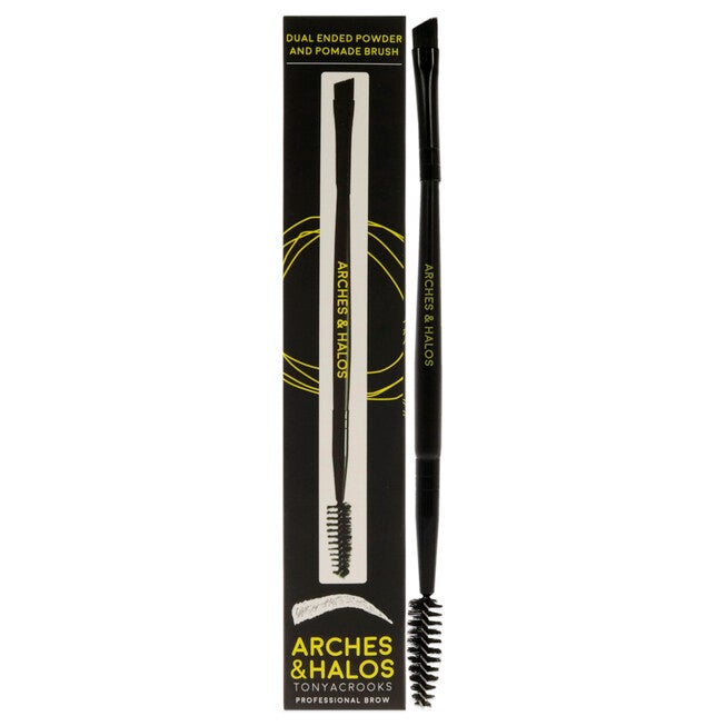 Dual Ended Powder and Pomade Brush by Arches and Halos for Unisex - 1 Pc Brush, NA, hi-res image number null