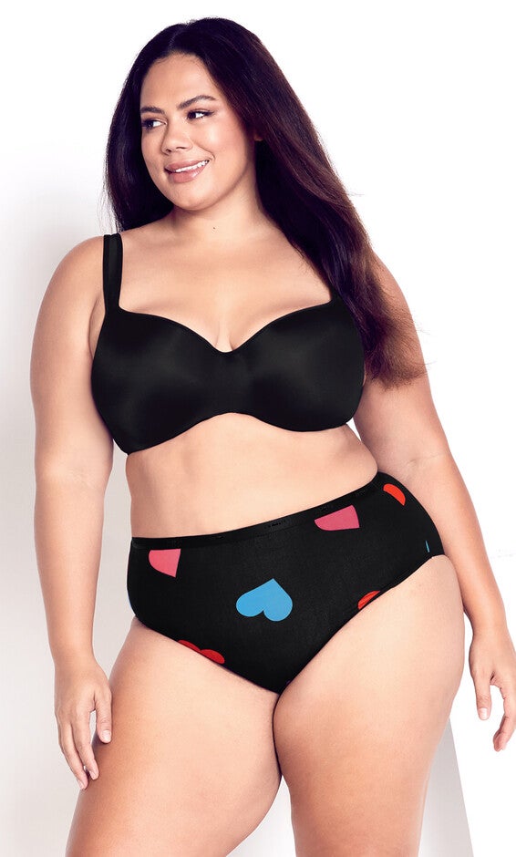 Hi Cut Fashion 3 Pack Brief - multi, Black, hi-res image number null