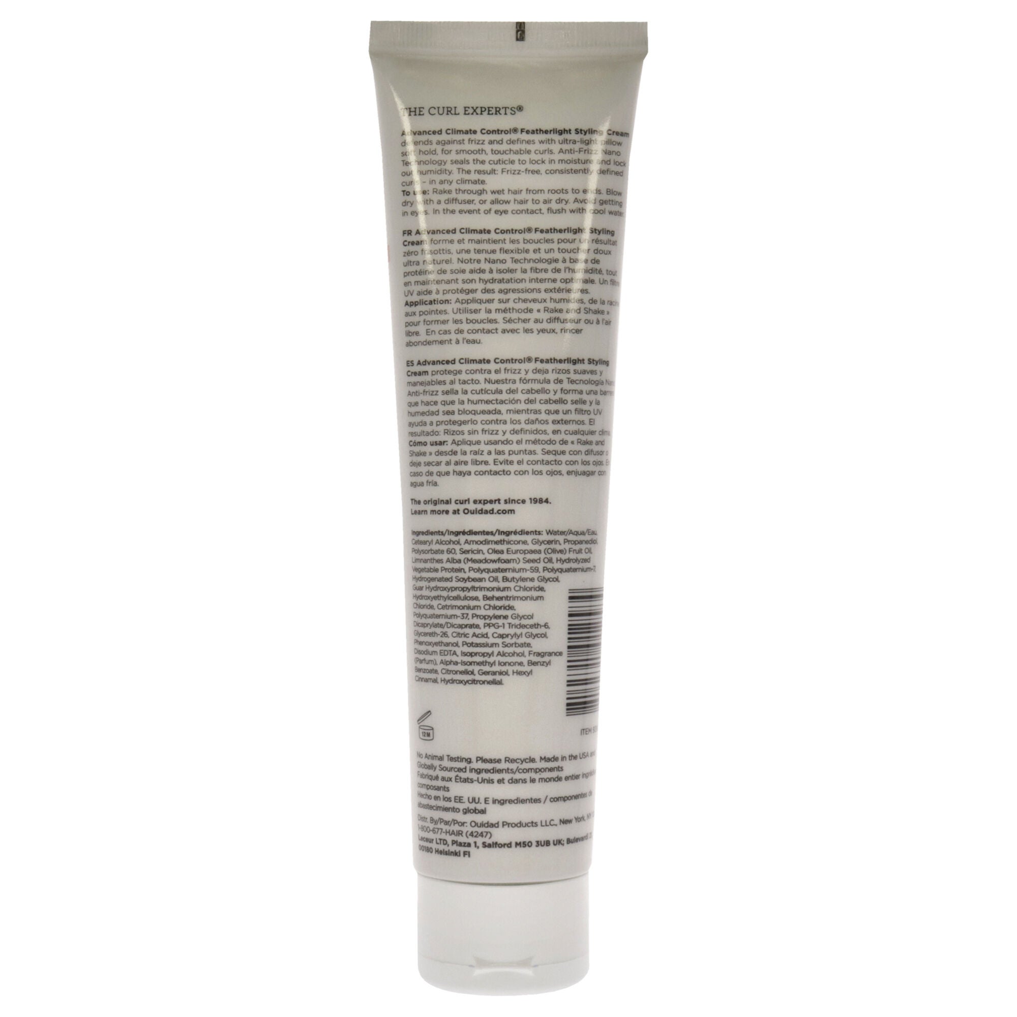 Advanced Climate Control Featherlight Styling Cream by Ouidad for Unisex - 5.7 oz Cream, See Description, alternate image number 2