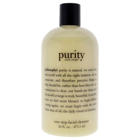 Purity Made Simple One Step Facial Cleanser by Philosophy for Unisex - 16 oz Cleanser, NA, hi-res image number null