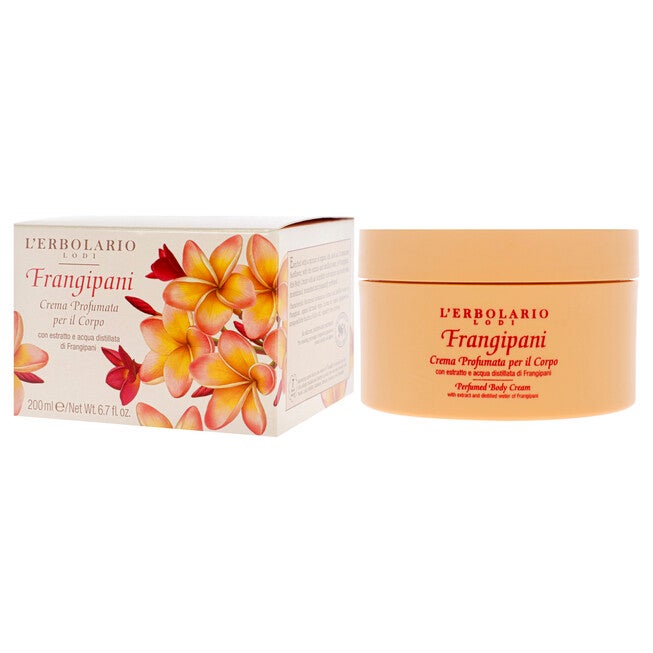 Perfumed Body Cream - Frangipani by LErbolario for Unisex - 6.7 oz Body Cream, NA, alternate image number null