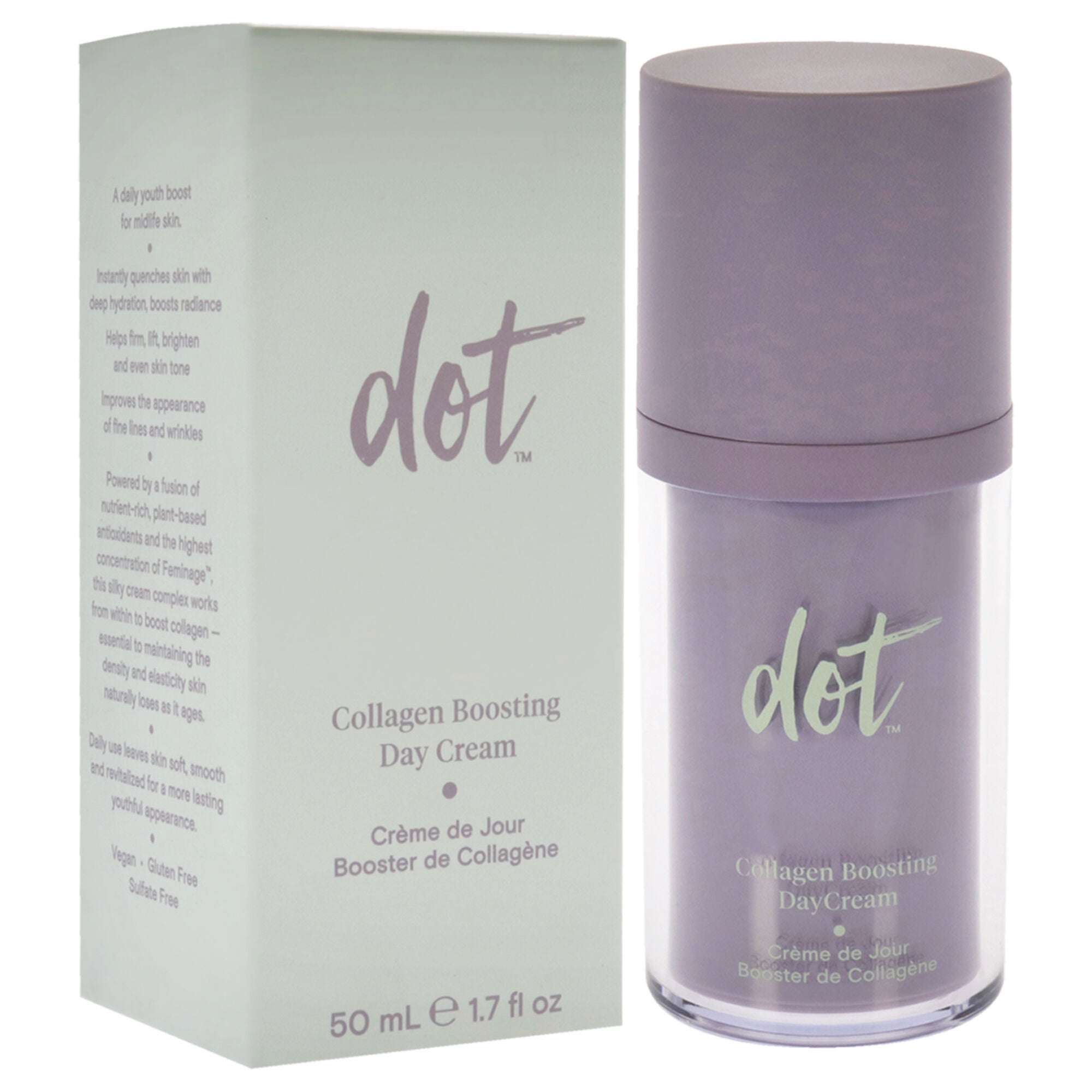 Collagen Boosting Day Cream by dot for Unisex - 1.7 oz Cream, See Description, alternate image number 1