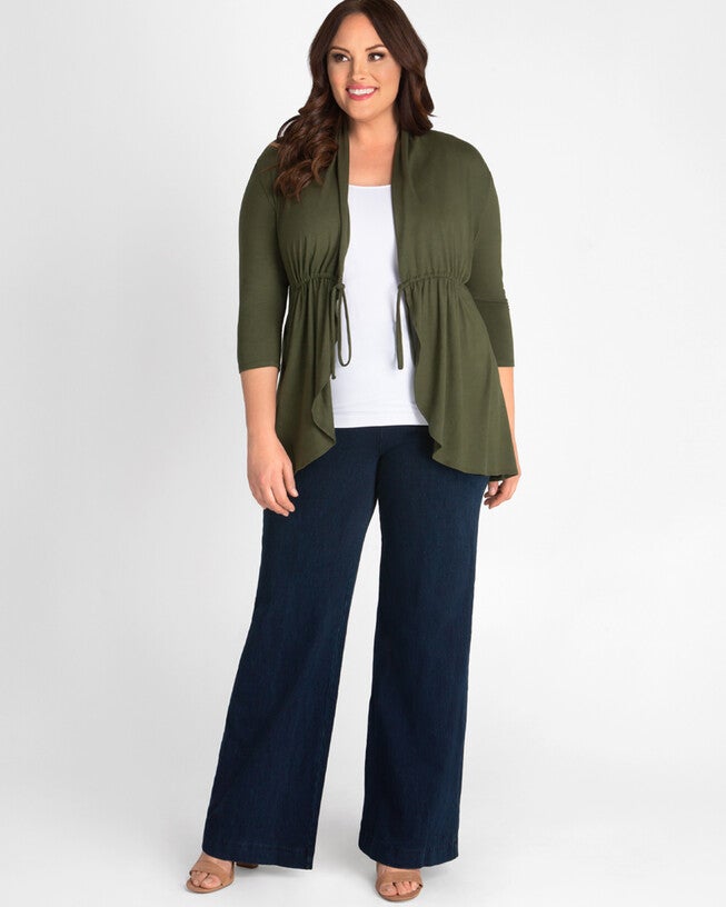 Sunset Stroll Cardigan, Olive, alternate image number null