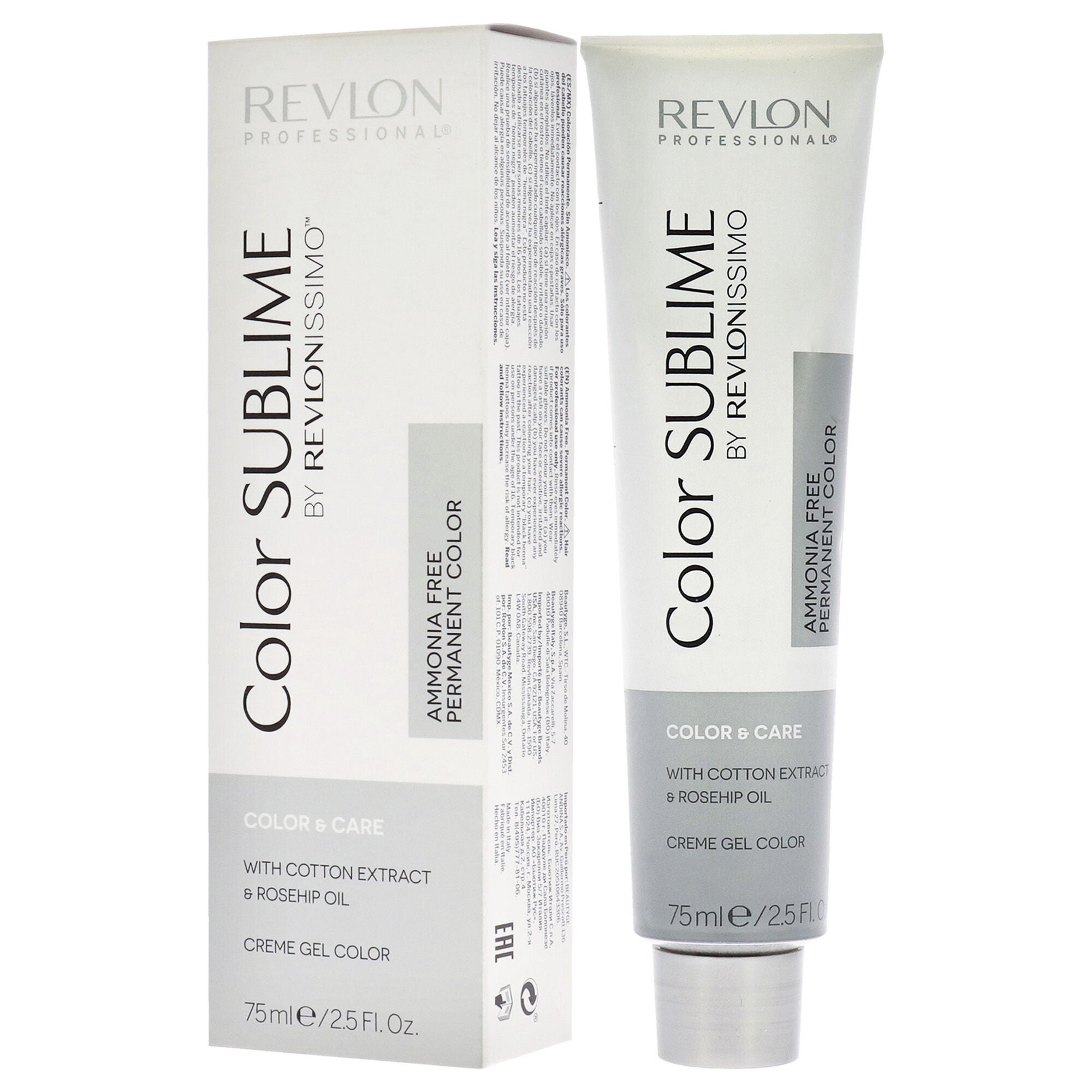 Revlonissimo Color Sublime - 5.6 Intense Light Red Brown by Revlon for Unisex - 2.5 oz Hair Color, See Description, alternate image number 3