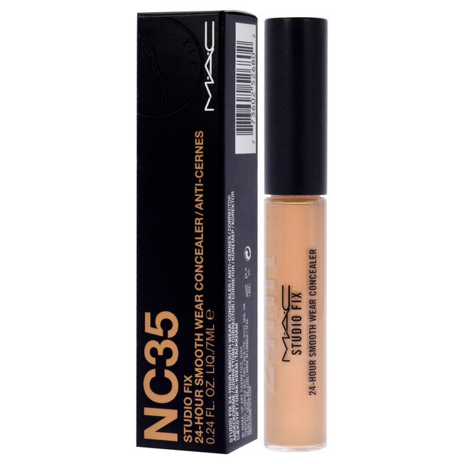 Studio Fix 24 Hour Smooth Wear Concealer - NC35 by MAC for Women - 0.24 oz Concealer, NA, alternate image number null