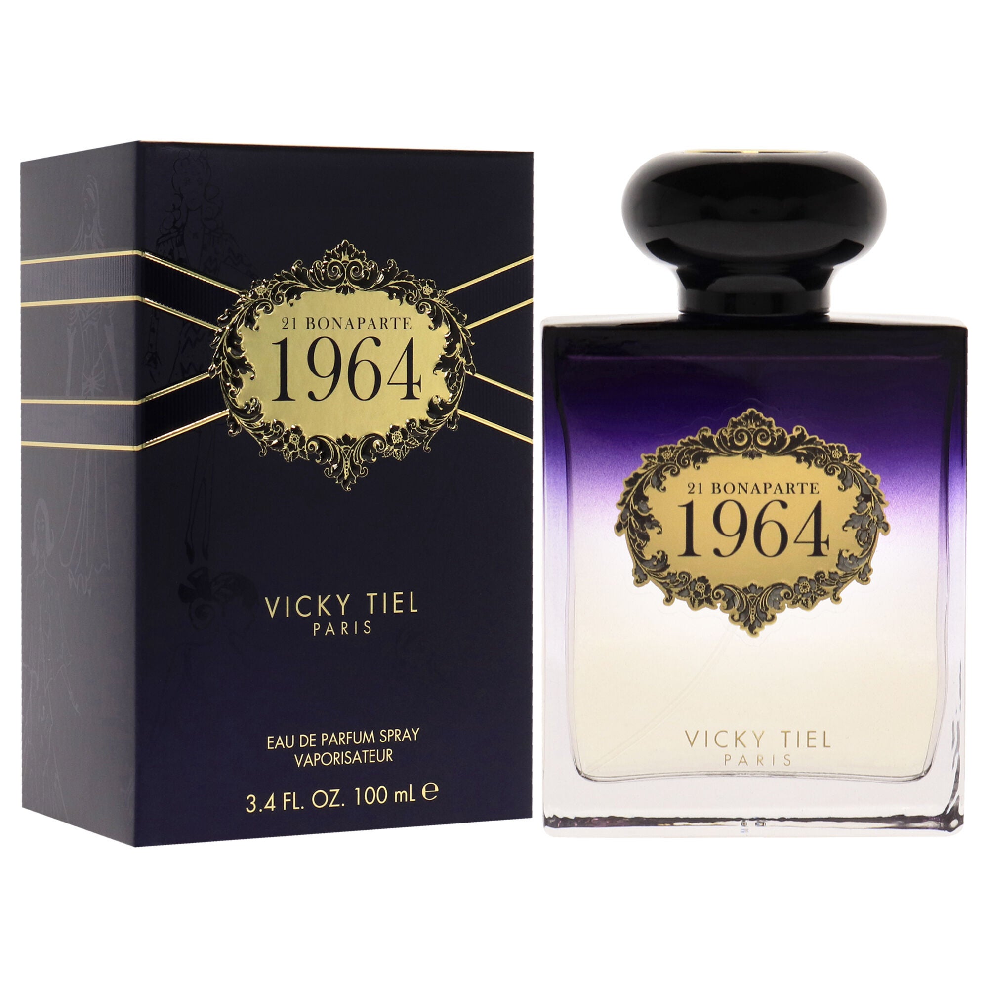 21 Bonaparte 1964 by Vicky Tiel for Women - 3.4 oz EDP Spray, See Description, alternate image number 1