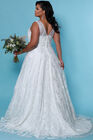 Iris Wedding Dress A-line Lace Gown Ivory Size 14, , alternate image number null