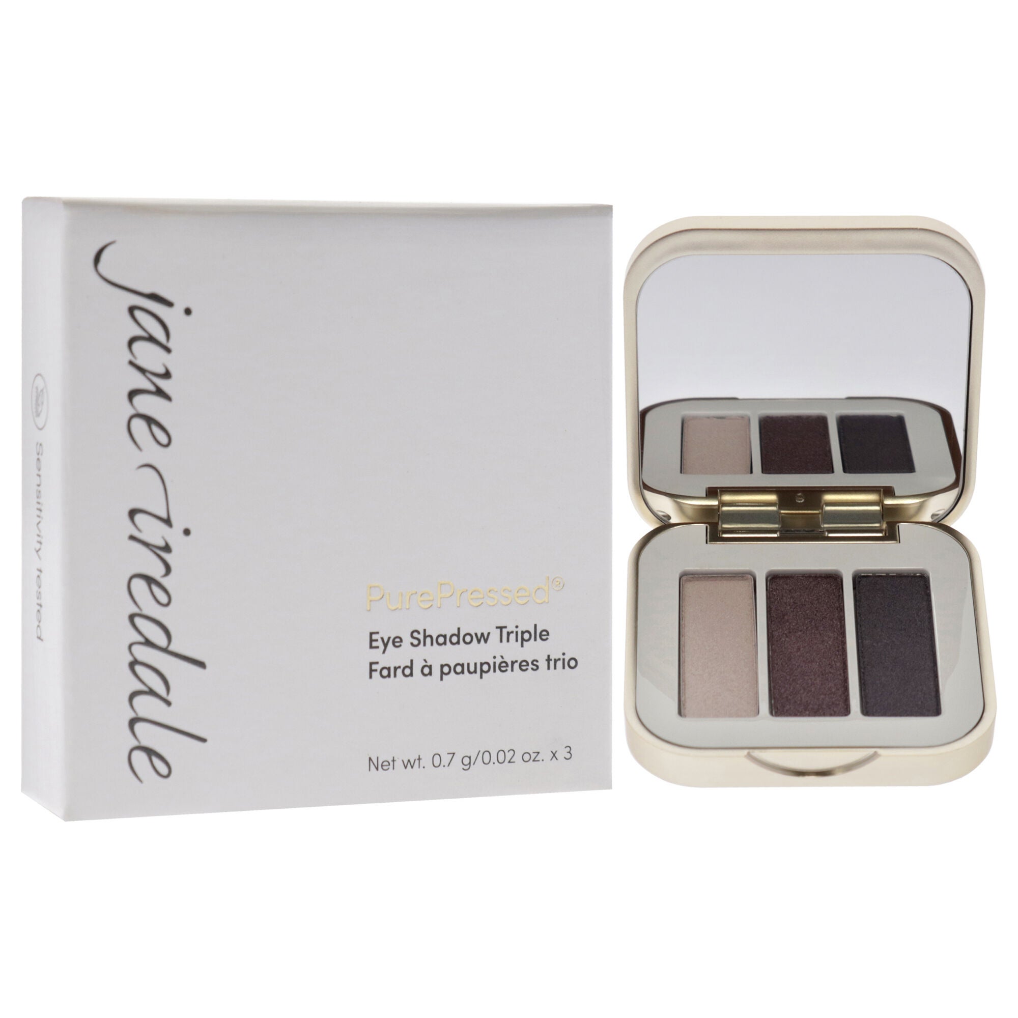 PurePressed Eyeshadow Triple - Sundown by Jane Iredale for Women - 0.06 oz Eye Shadow, See Description, alternate image number 2
