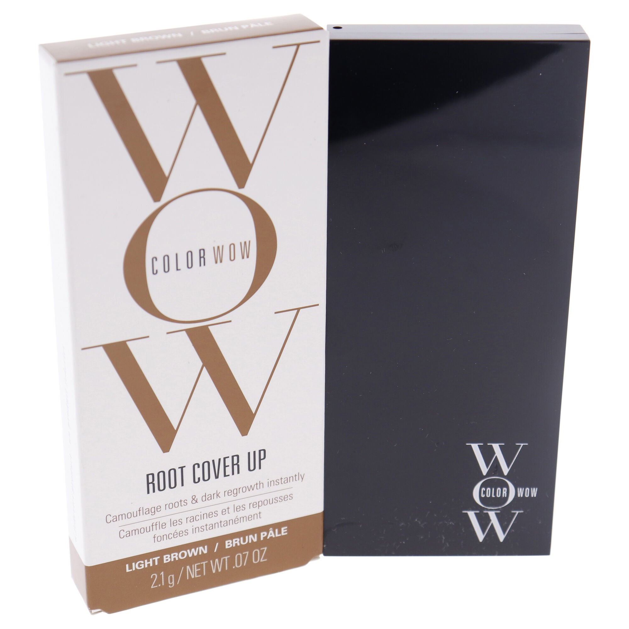 Root Cover Up - Light Brown by Color Wow for Women - 0.07 oz Hair Color, , alternate image number 7