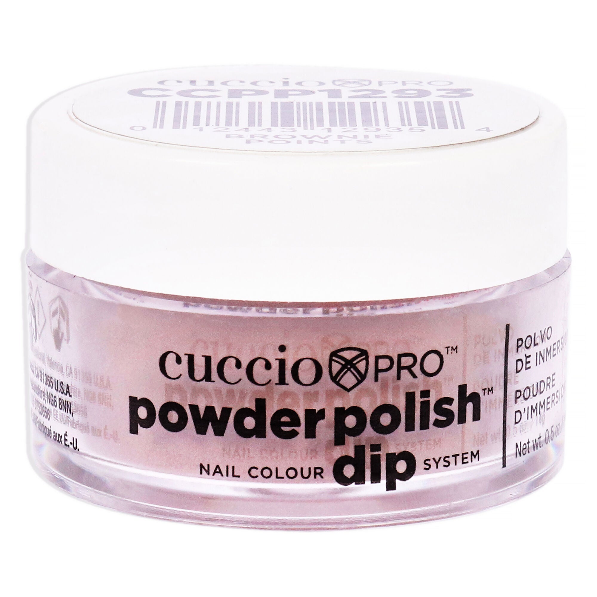 Pro Powder Polish Nail Colour Dip System - Brownie Points by Cuccio Colour for Women - 0.5 oz Nail Powder, See Description, hi-res image number 0
