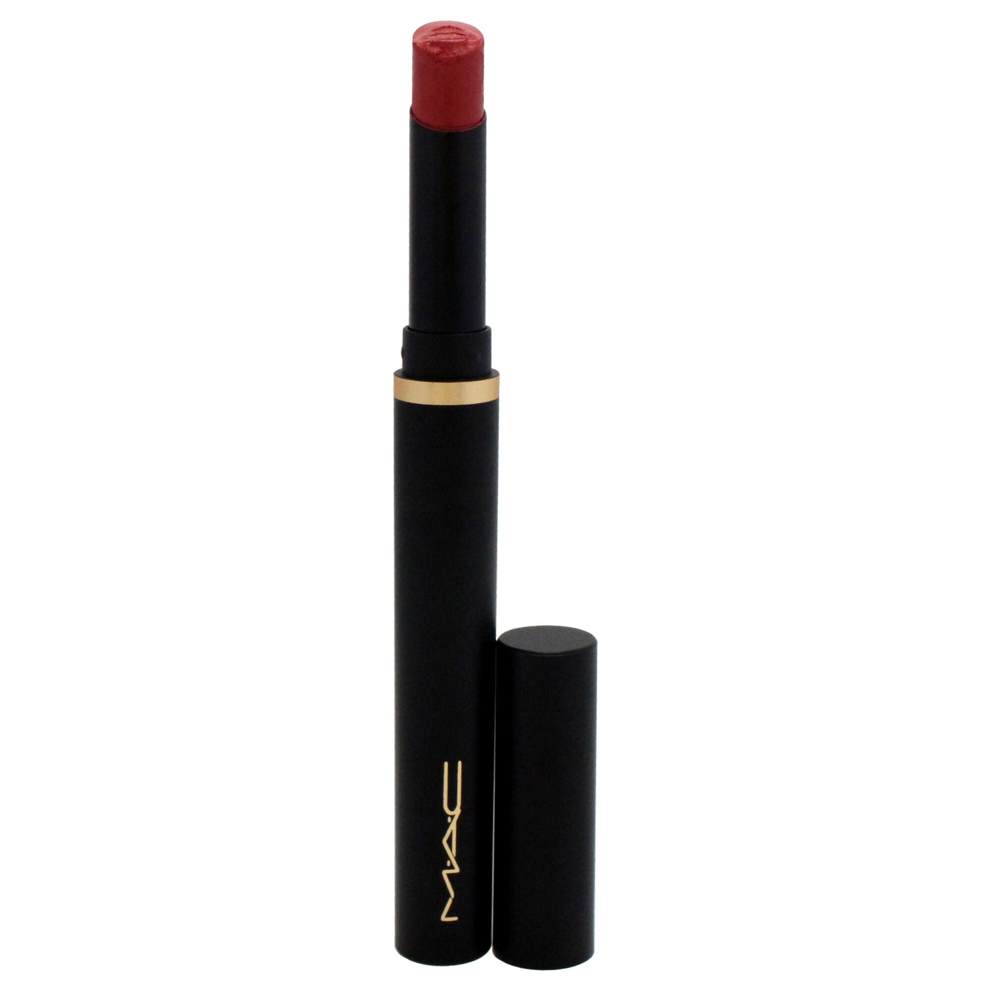 Powder Kiss Velvet Blur Slim Stick - 899 Brickthrough by MAC for Women - 0.07 oz Lipstick, See Description, alternate image number 1