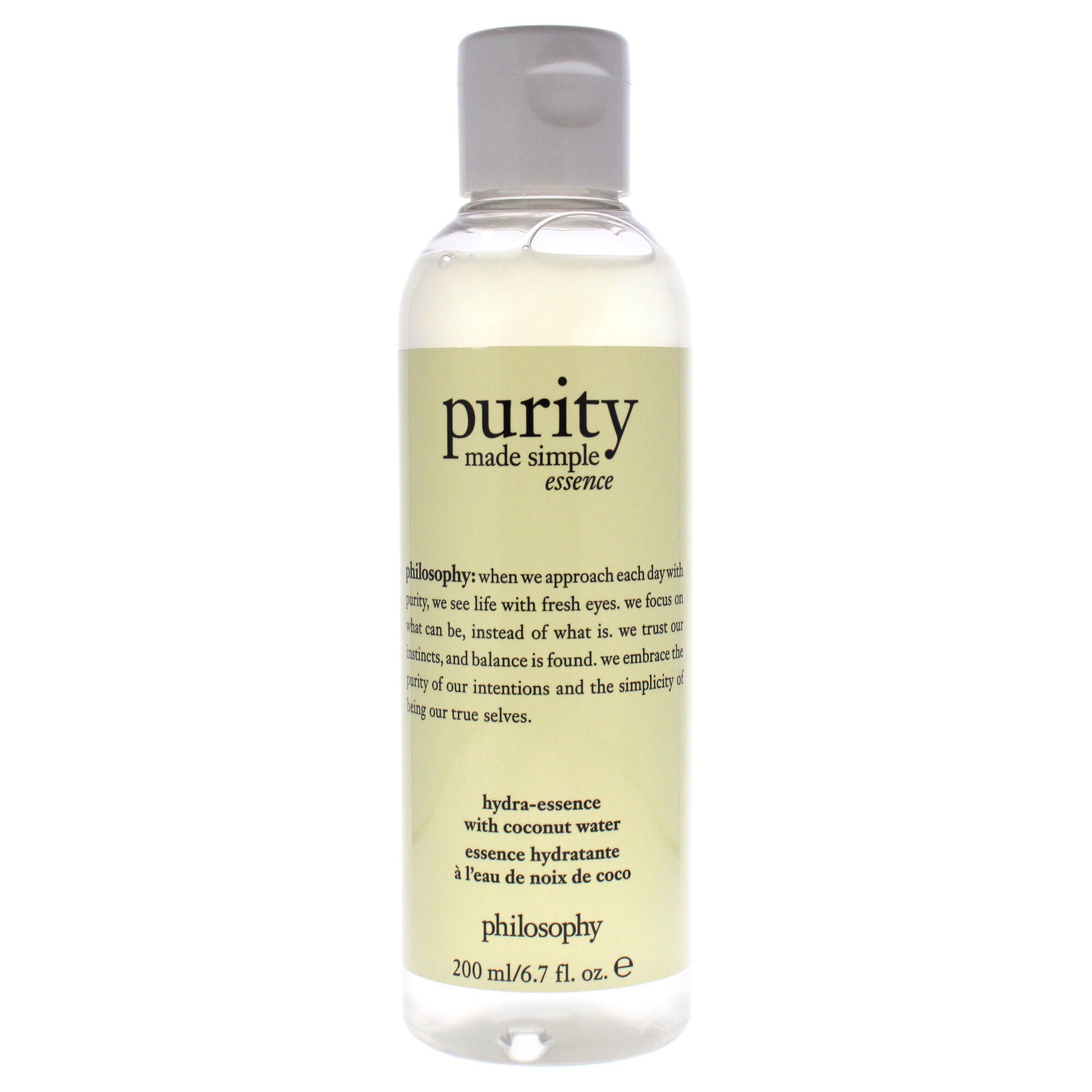 Purity Made Simple Hydra-Essence by Philosophy for Women - 6.7 oz Moisturizer, See Description, hi-res image number 0