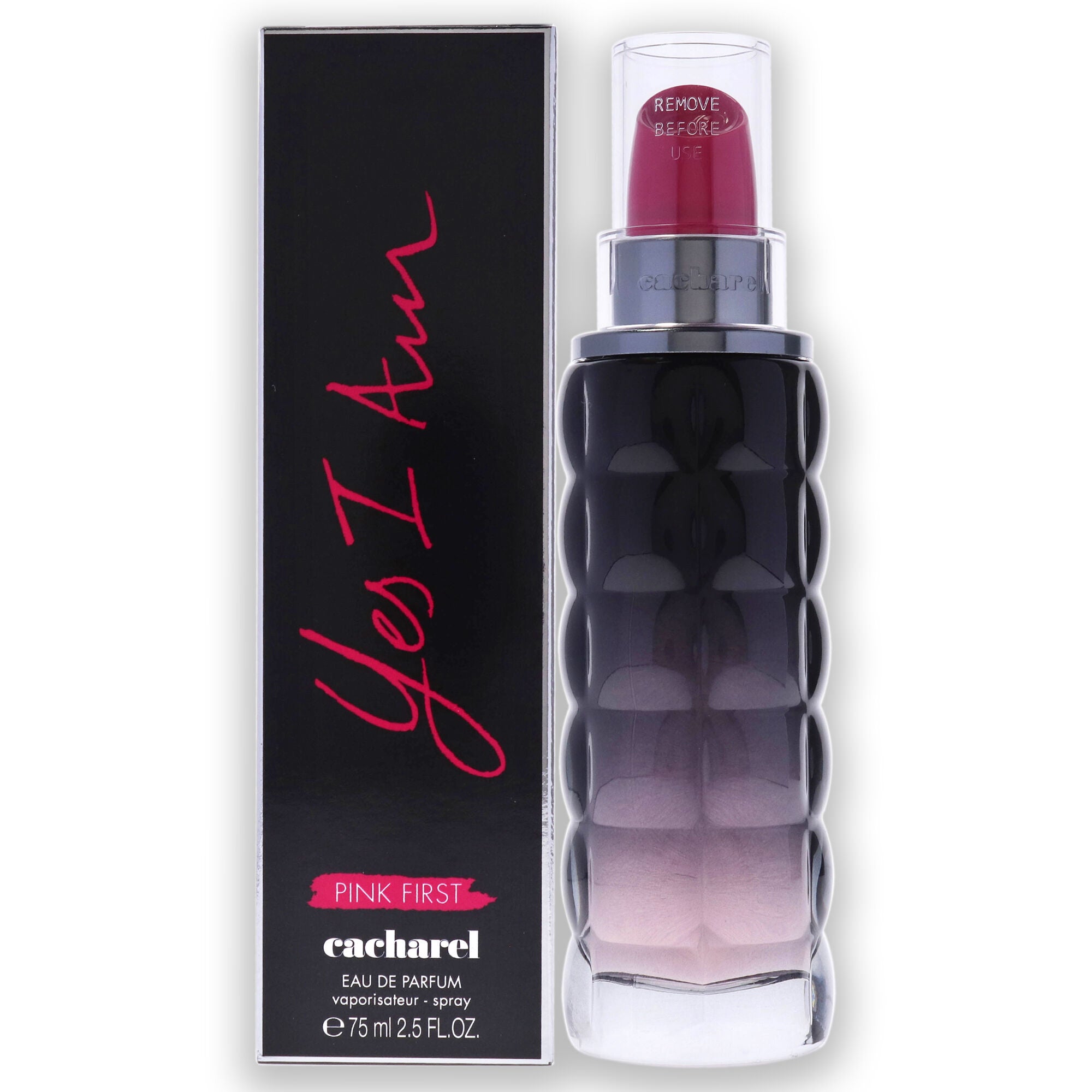 Yes I Am Pink First by Cacharel for Women - 2.5 oz EDP Spray, See Description, hi-res image number 0