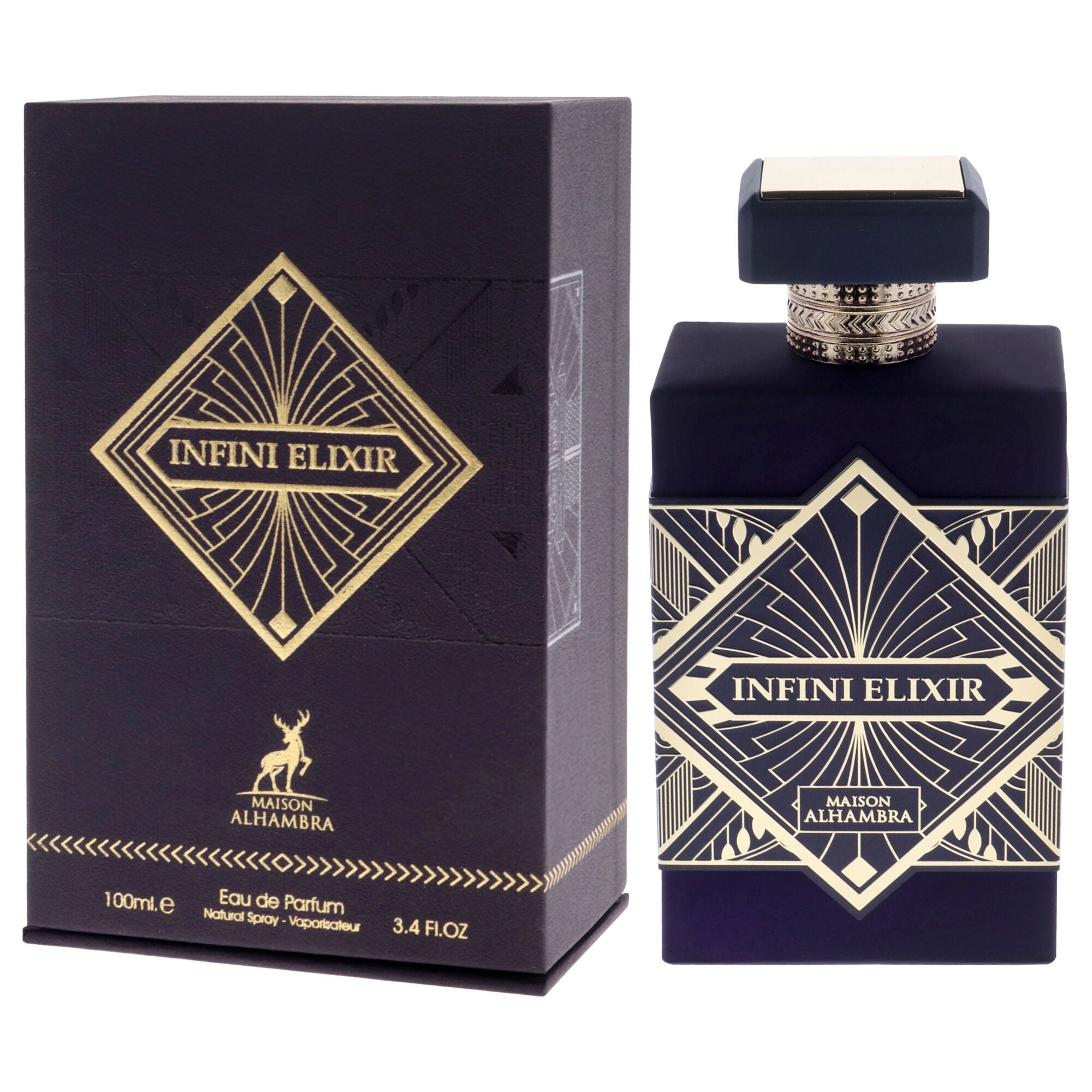 Infini Elixir by Maison Alhambra for Unisex - 3.4 oz EDP Spray, See Description, alternate image number 3