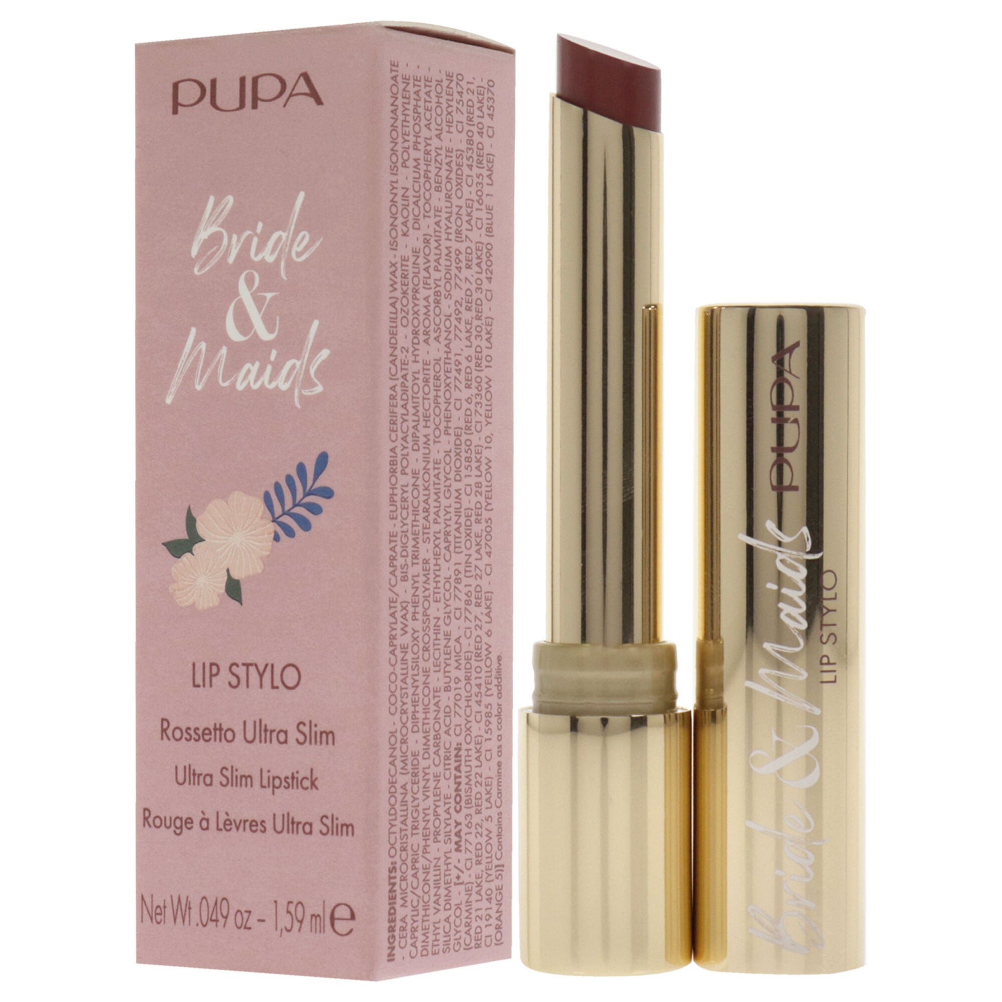 Bride and Maids Lip Stylo Ultra Slim Lipstick - 003 Best Friend by Pupa Milano for Women - 0.049 oz Lipstick, , alternate image number 7