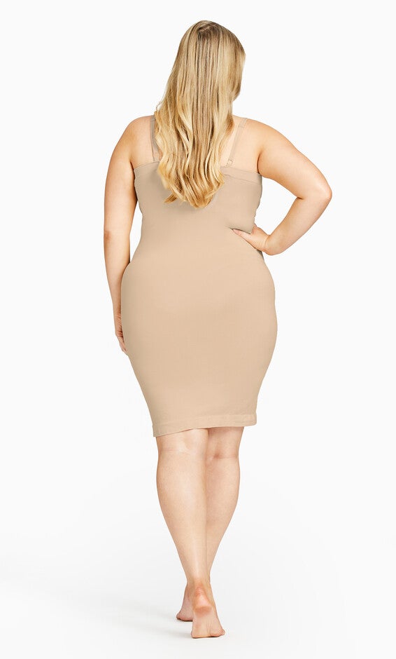 Seamless Shaper Slip - beige, , alternate image number null