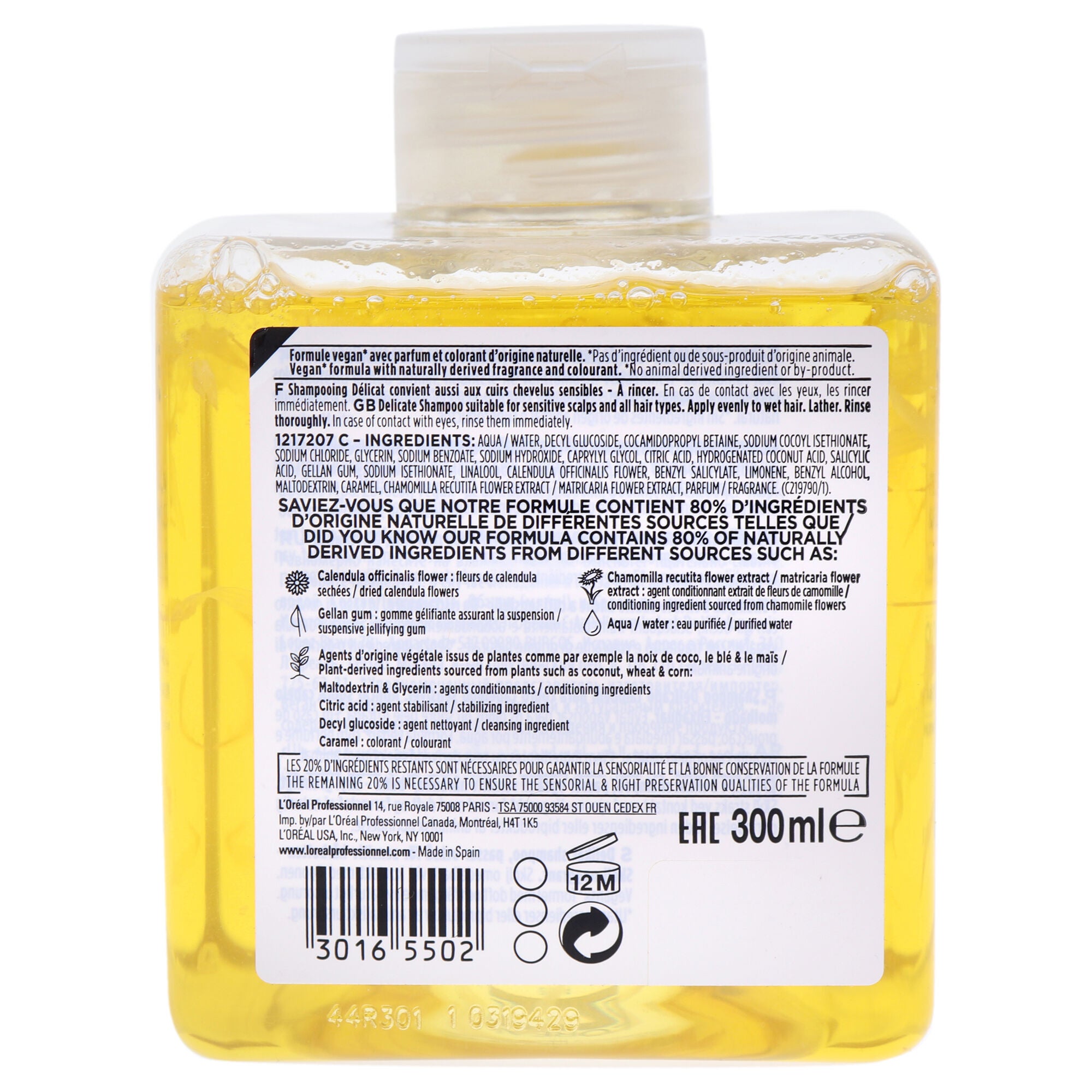 Source Essentielle Delicate Shampoo by LOreal Professional for Unisex - 10.15 oz Shampoo, See Description, alternate image number 2