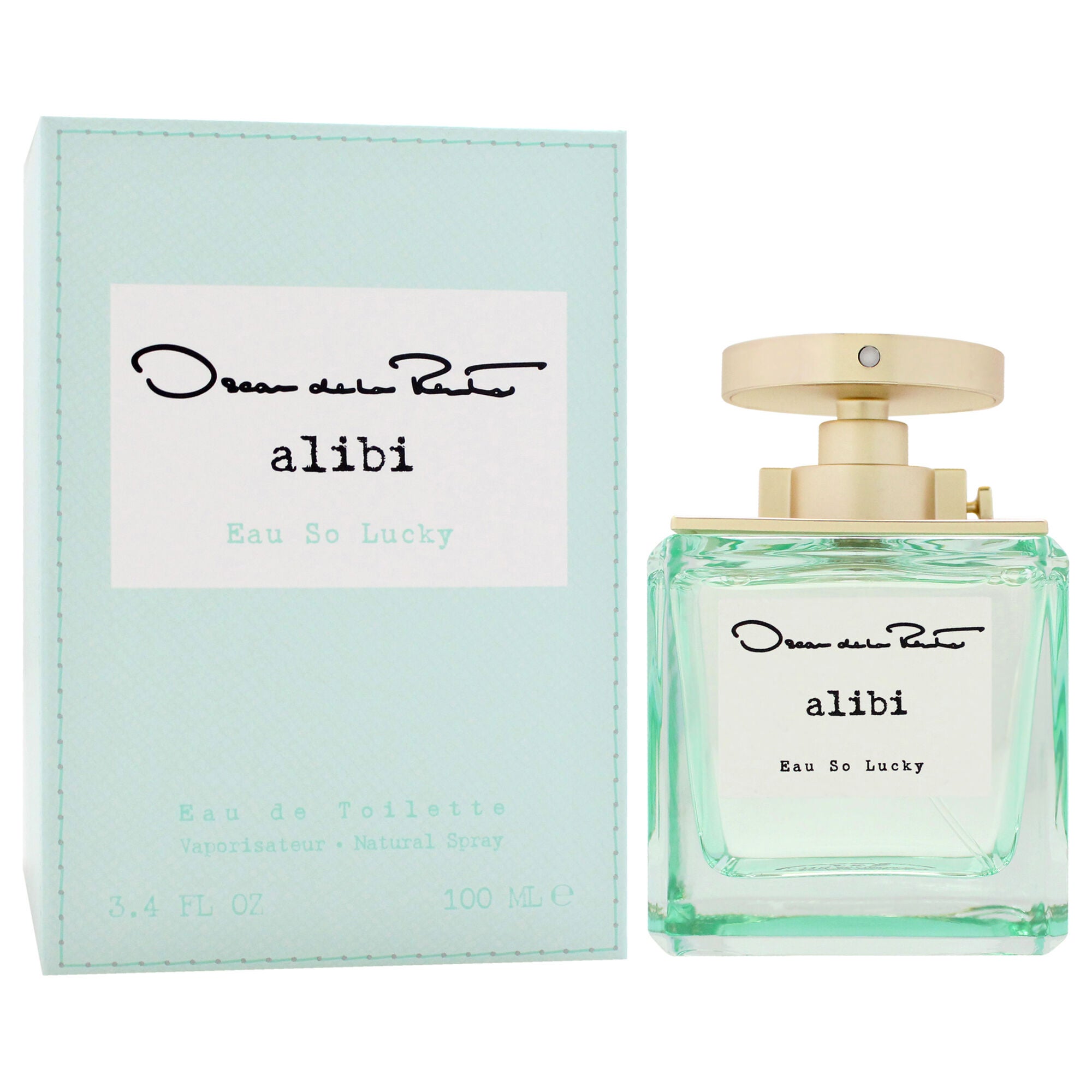 Alibi Eau So Lucky by Oscar De La Renta for Women - 3.4 oz EDT Spray, Clear, alternate image number 2
