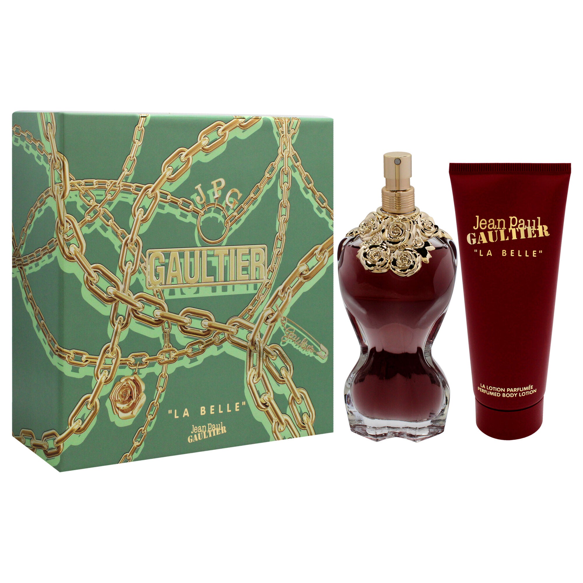 La Belle by Jean Paul Gaultier for Women - 2 Pc Gift Set 3.4oz EDP Spray, 2.5oz Body Lotion, See Description, alternate image number 1