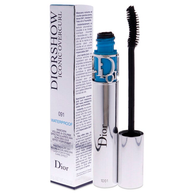Diorshow Iconic Overcurl Waterproof Mascara - 091 Over Black by Christian Dior for Women - 0.21 oz Mascara, NA, alternate image number null
