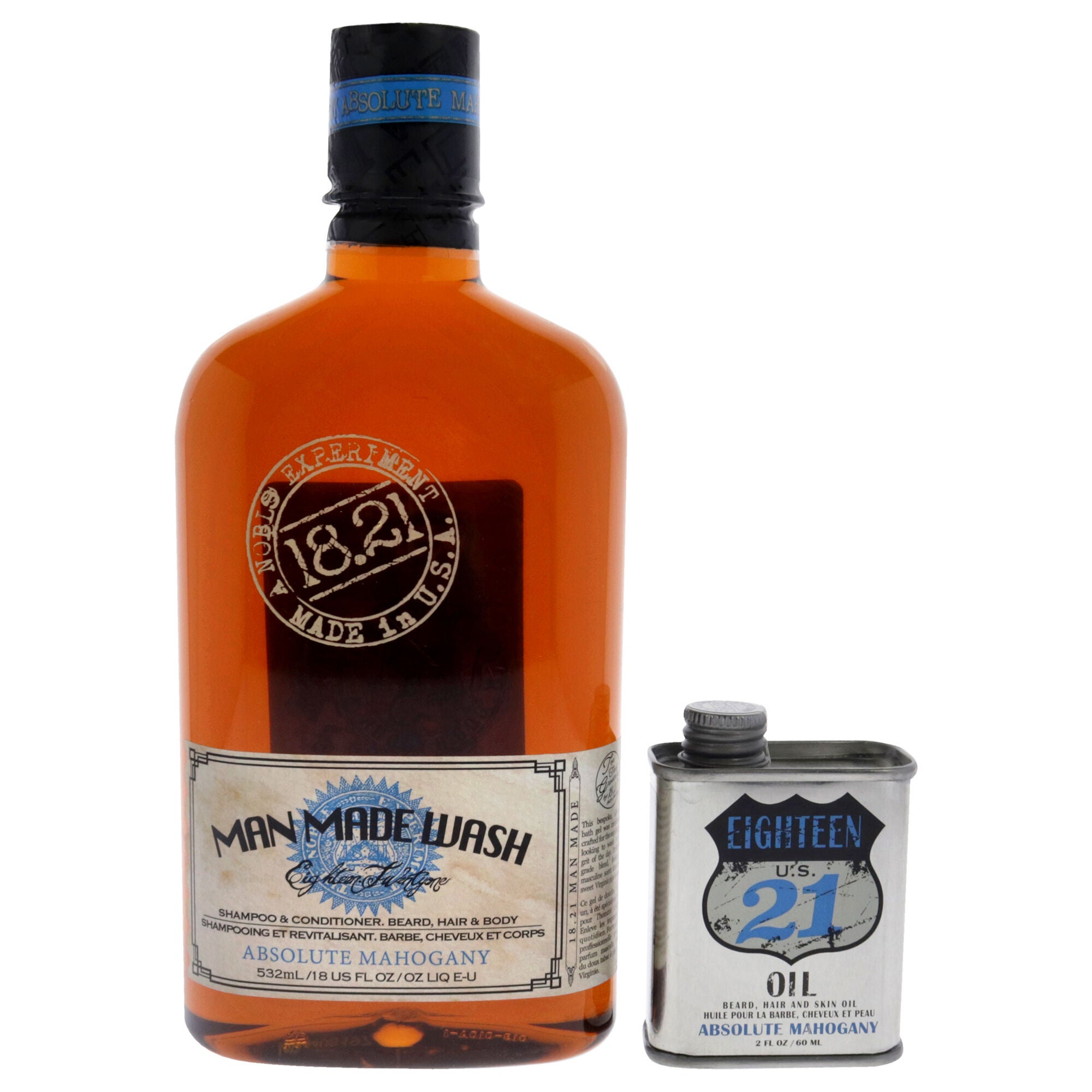 Book of Good Grooming Volume 3 Set - Absolute Mahogany by 18.21 Man Made for Men - 2 Pc, See Description, alternate image number 3