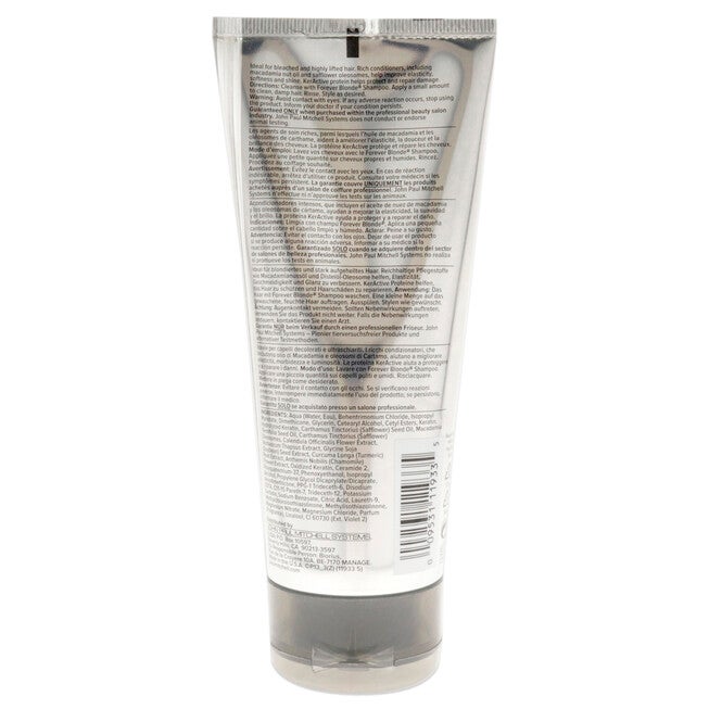 KerActive Forever Blonde Conditioner by Paul Mitchell for Unisex - 6.8 oz Conditioner, , alternate image number null