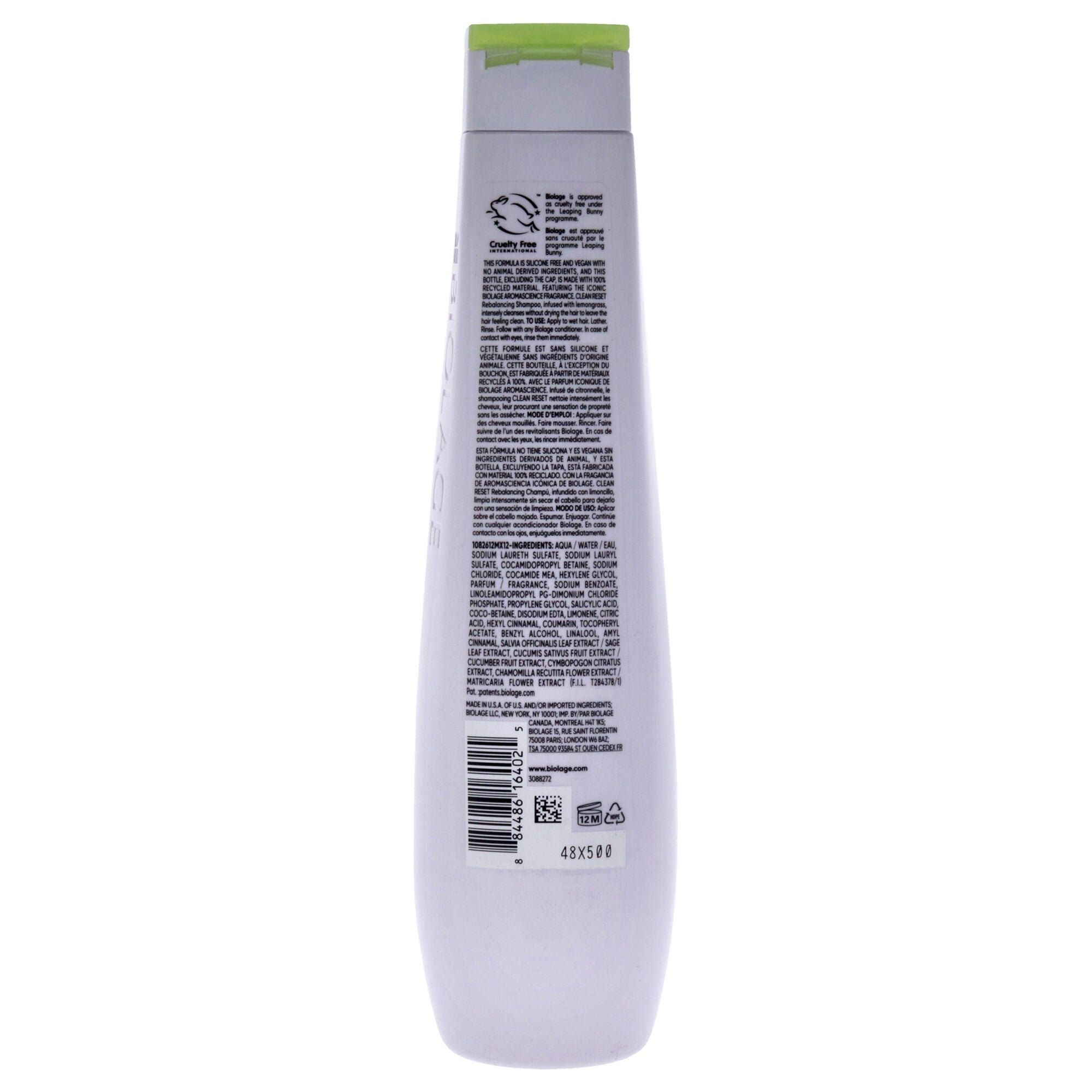 Biolage Normalizing CleanReset Shampoo by Matrix for Unisex - 13.5 oz Shampoo, See Description, alternate image number 1