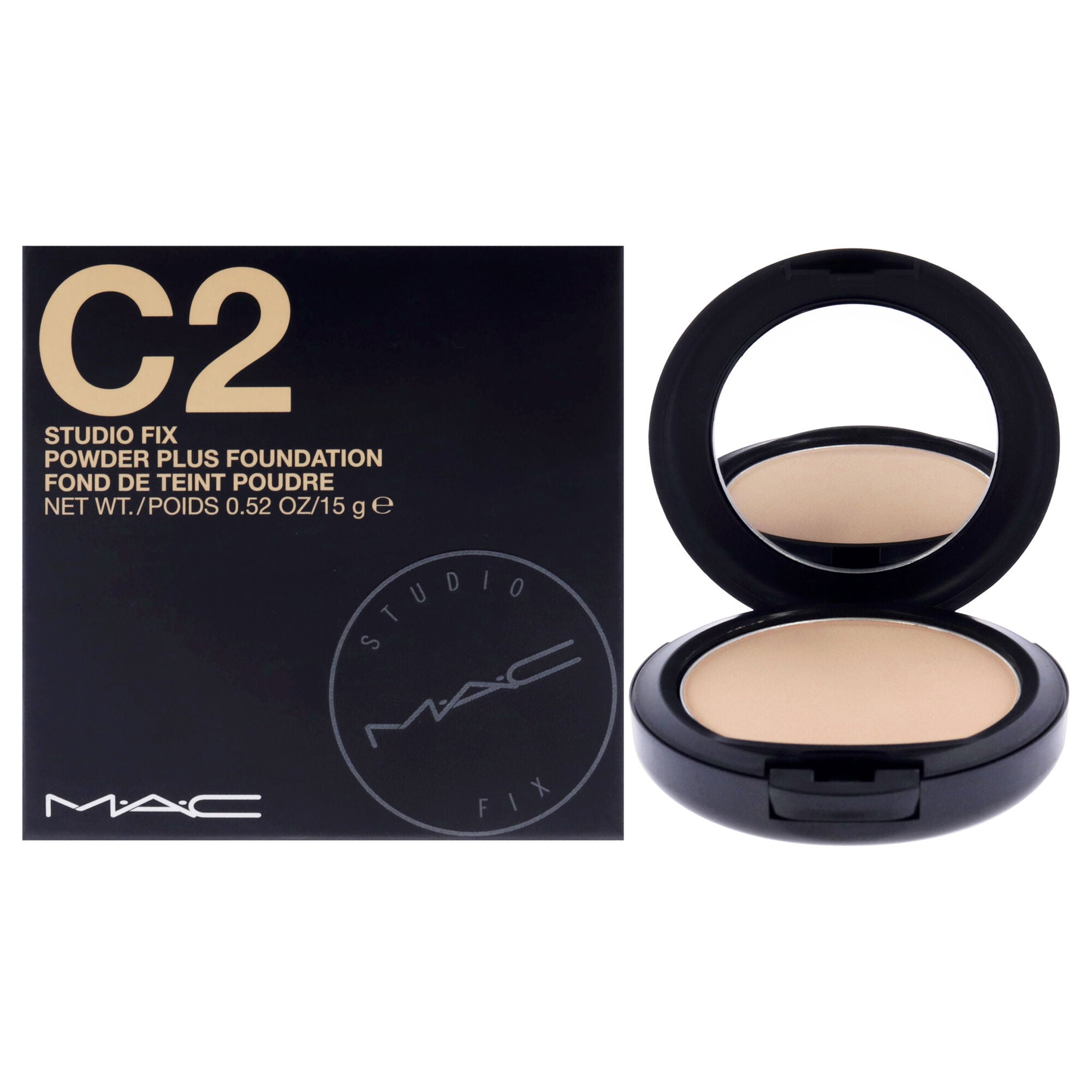 Studio Fix Powder Plus Foundation - C2 by MAC for Women - 0.52 oz Foundation, , alternate image number 5