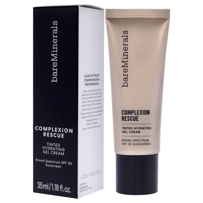 Complexion Rescue Tinted Hydrating Gel Cream SPF 30 - 01 Opal by bareMinerals for Women - 1.18 oz Foundation, , alternate image number null