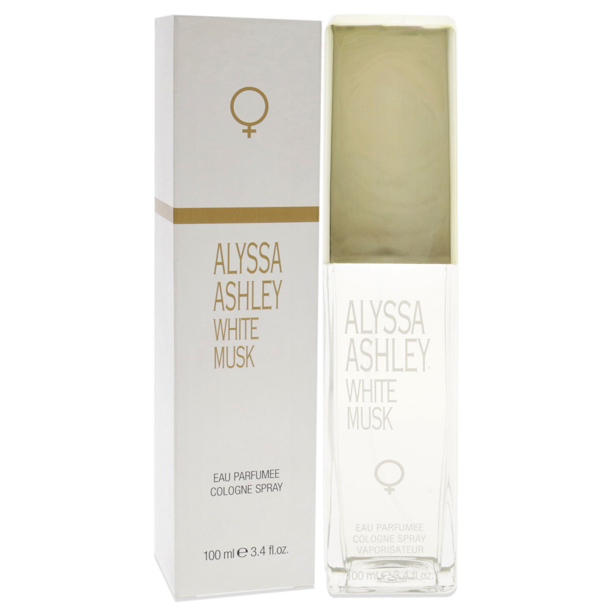 White Musk by Alyssa Ashley for Women - 3.4 oz Cologne Spray, See Description, alternate image number 1