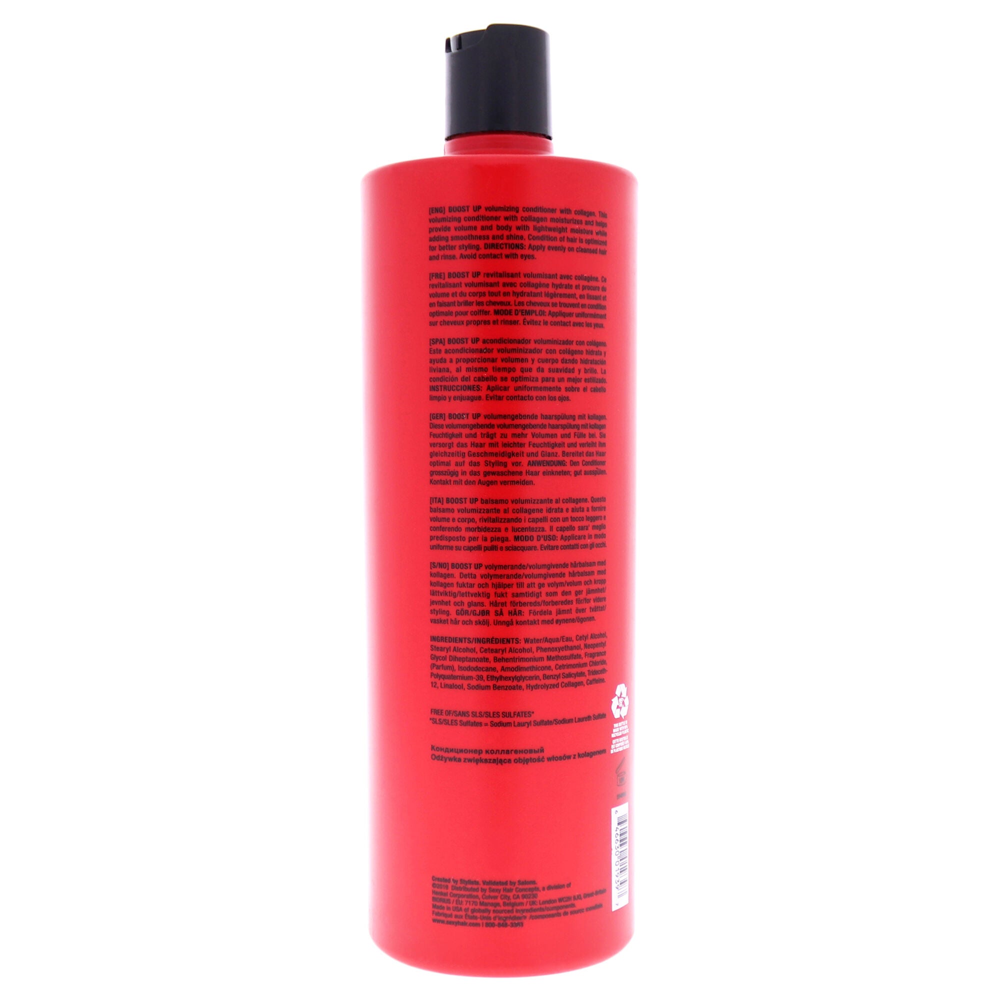 Big Sexy Hair Boost Up Volumizing Conditioner by Sexy Hair for Unisex - 33.8 oz Conditioner, , alternate image number 4