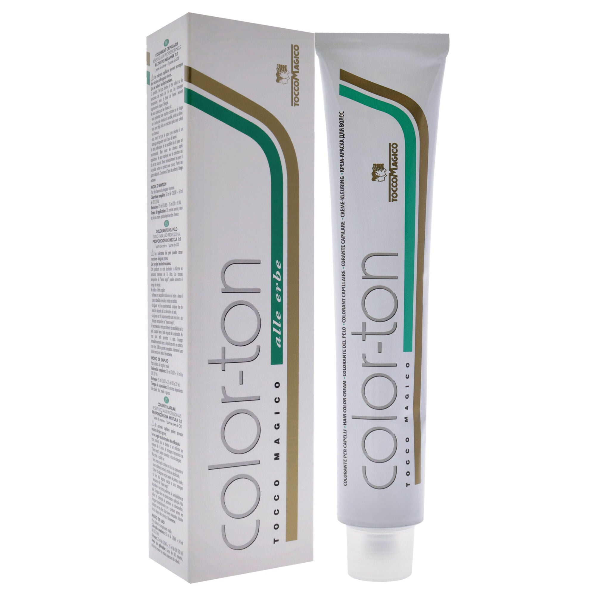 Color-Ton Permanent Hair Color - 5R-5.46 Light Copper Chestnut by Tocco Magico for Unisex - 3.38 oz Hair Color, See Description, alternate image number 2