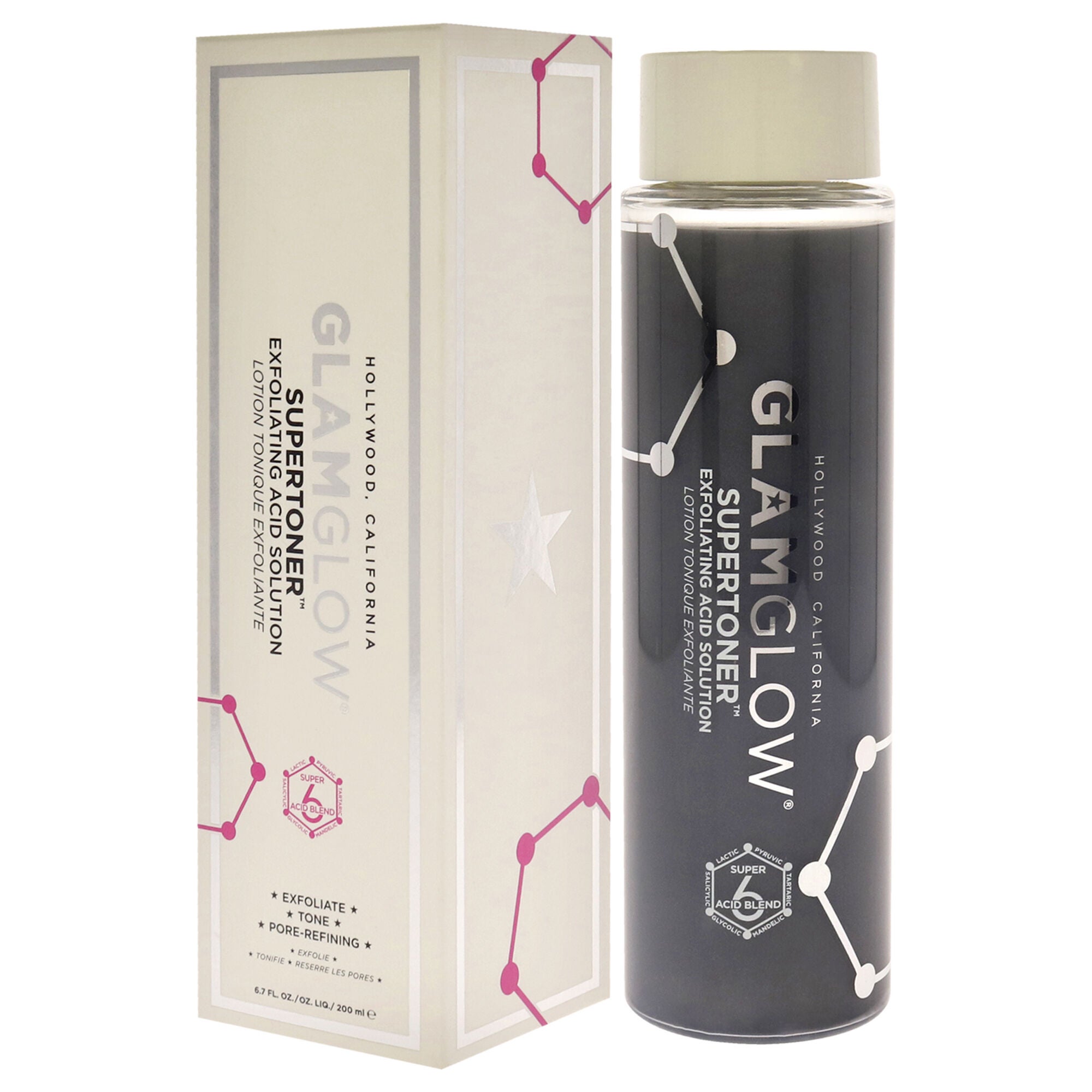 Supertoner Exfoliating Acid Solution by Glamglow for Unisex - 6.7 oz Toner, See Description, alternate image number 3