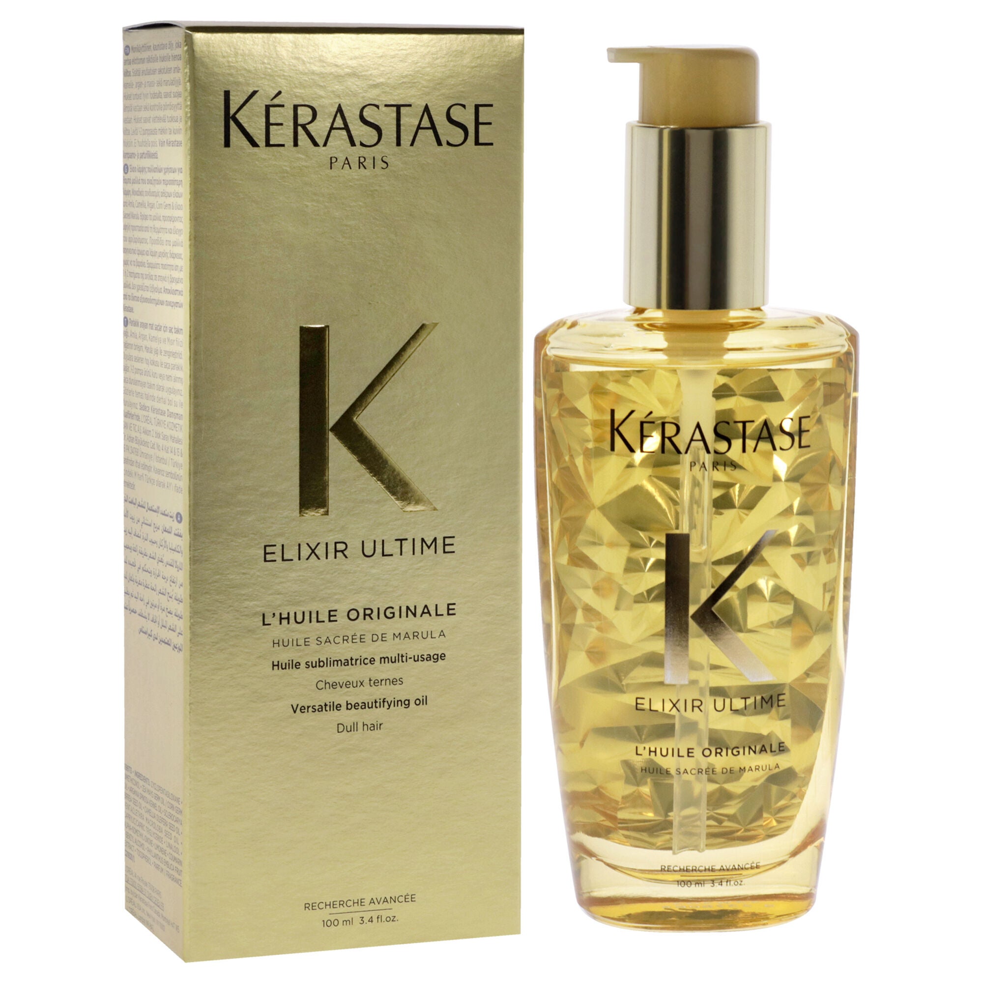 Elixir Ultime Versatile Beautifying Oil by Kerastase for Unisex - 3.4 oz Oil, , alternate image number 7