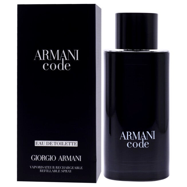 Armani Code by Giorgio Armani for Men - 4.2 oz EDT Spray (Refillable), NA, alternate image number null