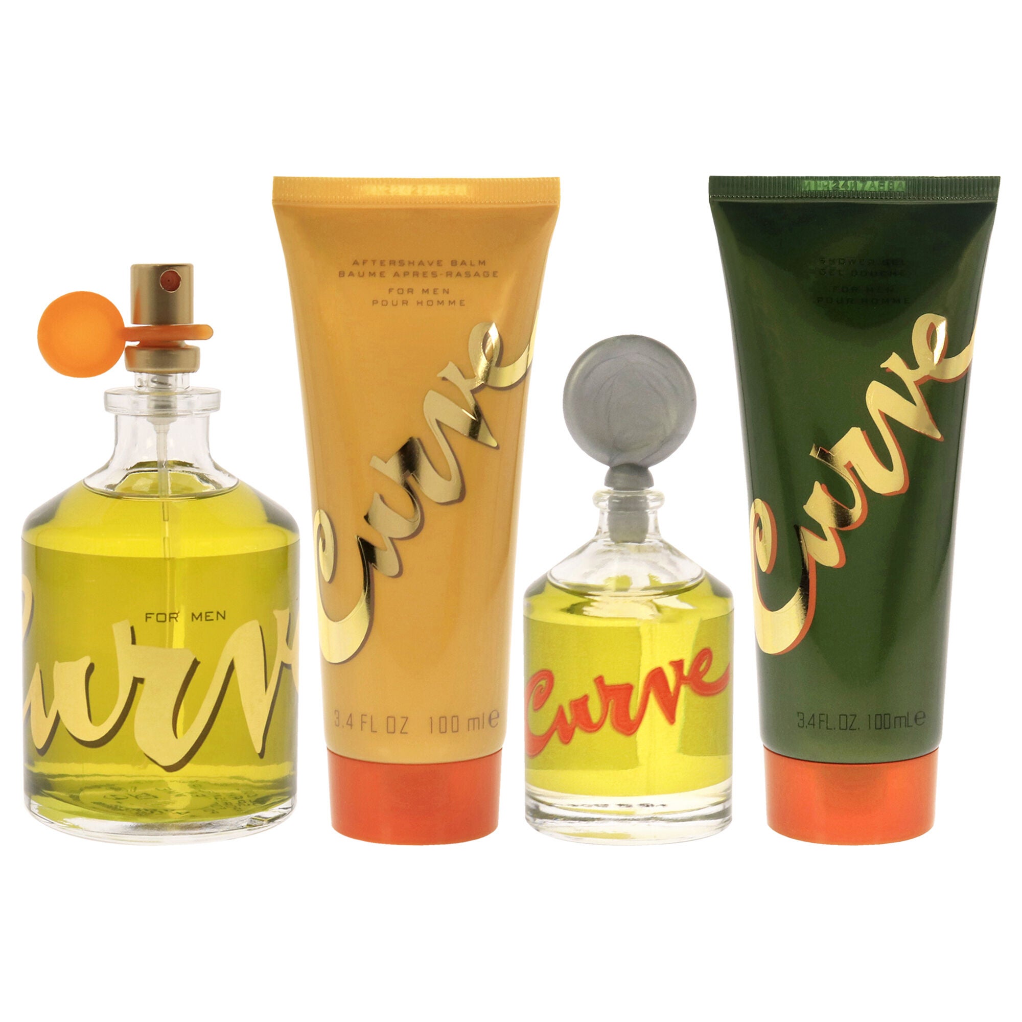 Curve by Liz Claiborne for Men - 4 Pc Gift Set 4.2oz EDC Spray, 0.25oz EDC Splash, 3.4oz After Shave Balm, 3.4oz Shower Gel, , alternate image number 5