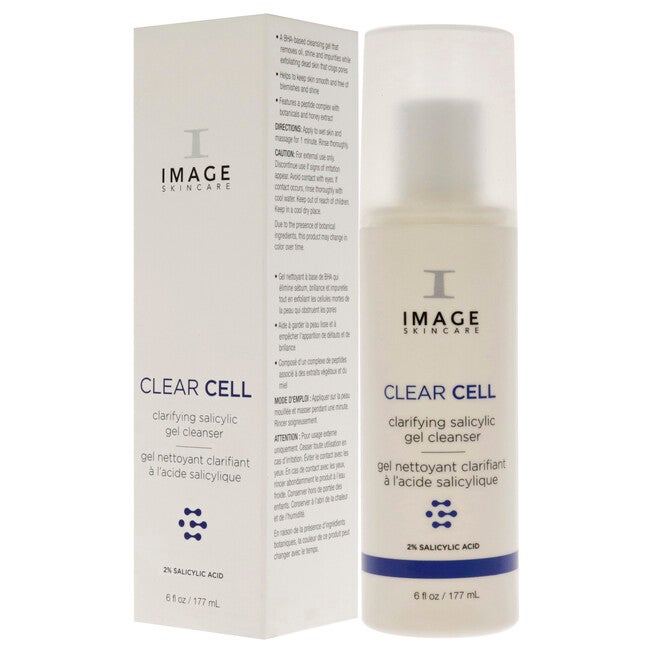 Clear Cell Clarifying Salicylic Gel Cleanser by Image for Unisex - 6 oz Cleanser, NA, alternate image number null