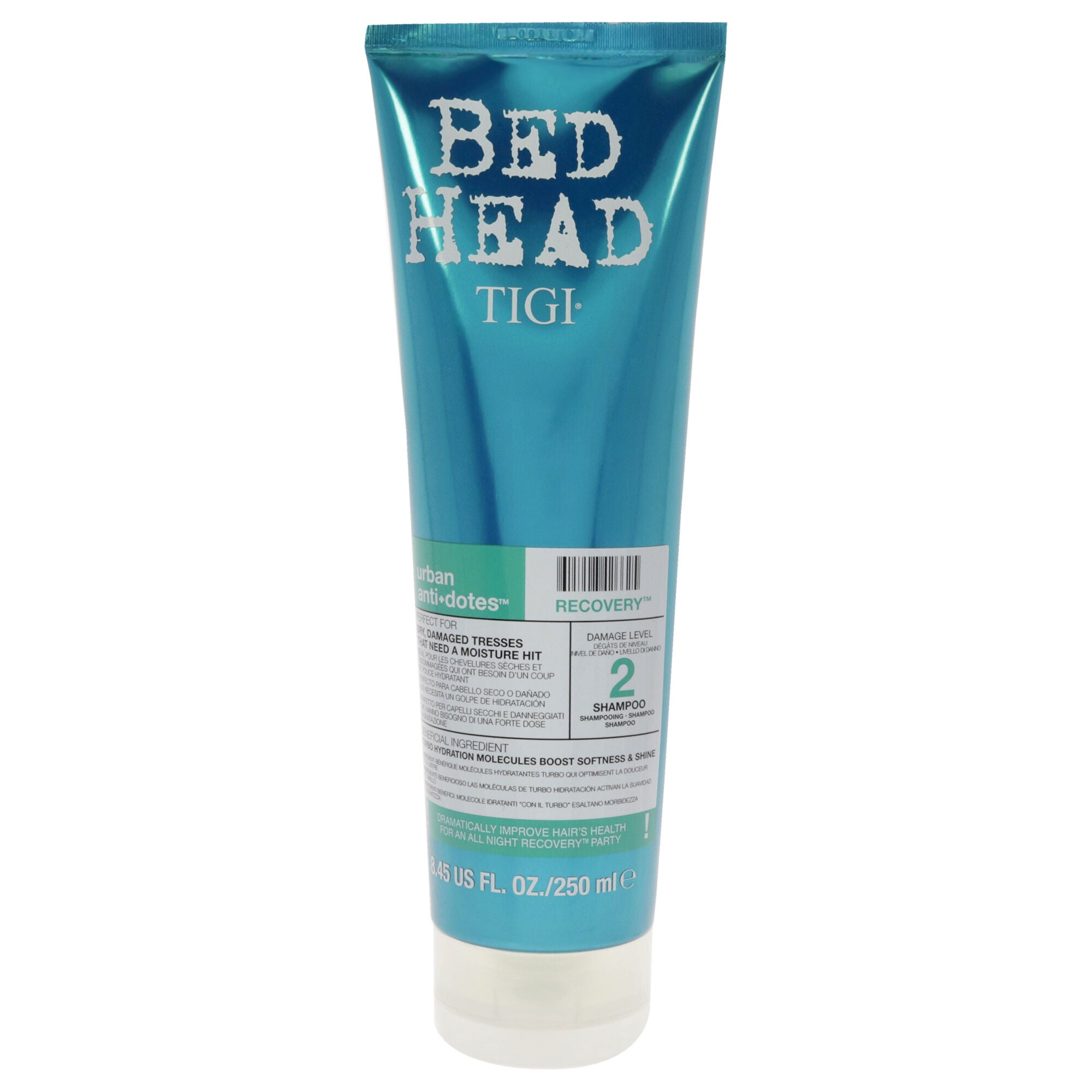 Bed Head Urban Antidotes Recovery Shampoo by TIGI for Unisex - 8.45 oz Shampoo, See Description, hi-res image number 0