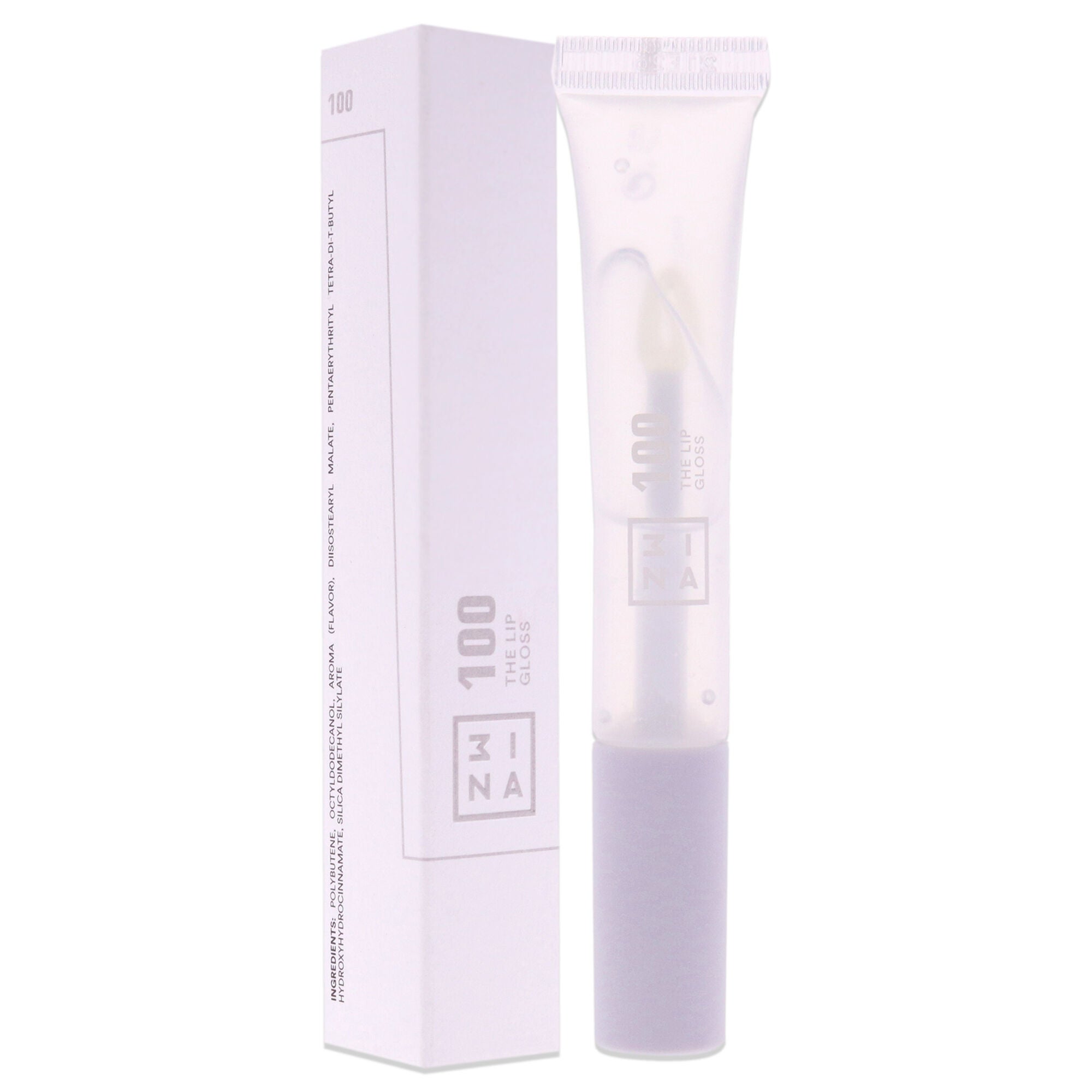 The Lip Gloss - 100 Clear by 3INA for Women - 0.27 oz Lip Gloss, See Description, alternate image number 2
