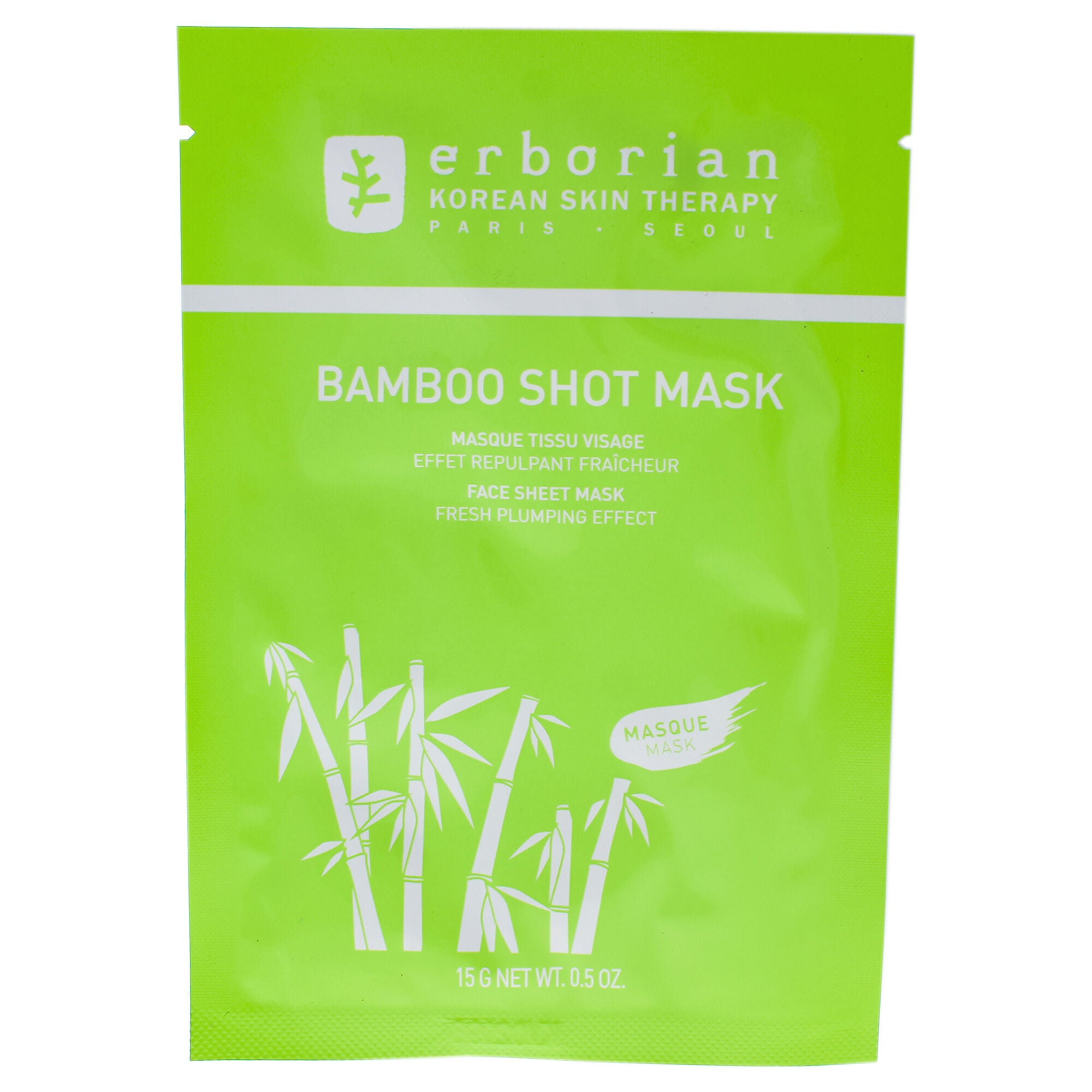 Bamboo Shot Mask by Erborian for Women - 0.5 oz Mask, See Description, hi-res image number 0
