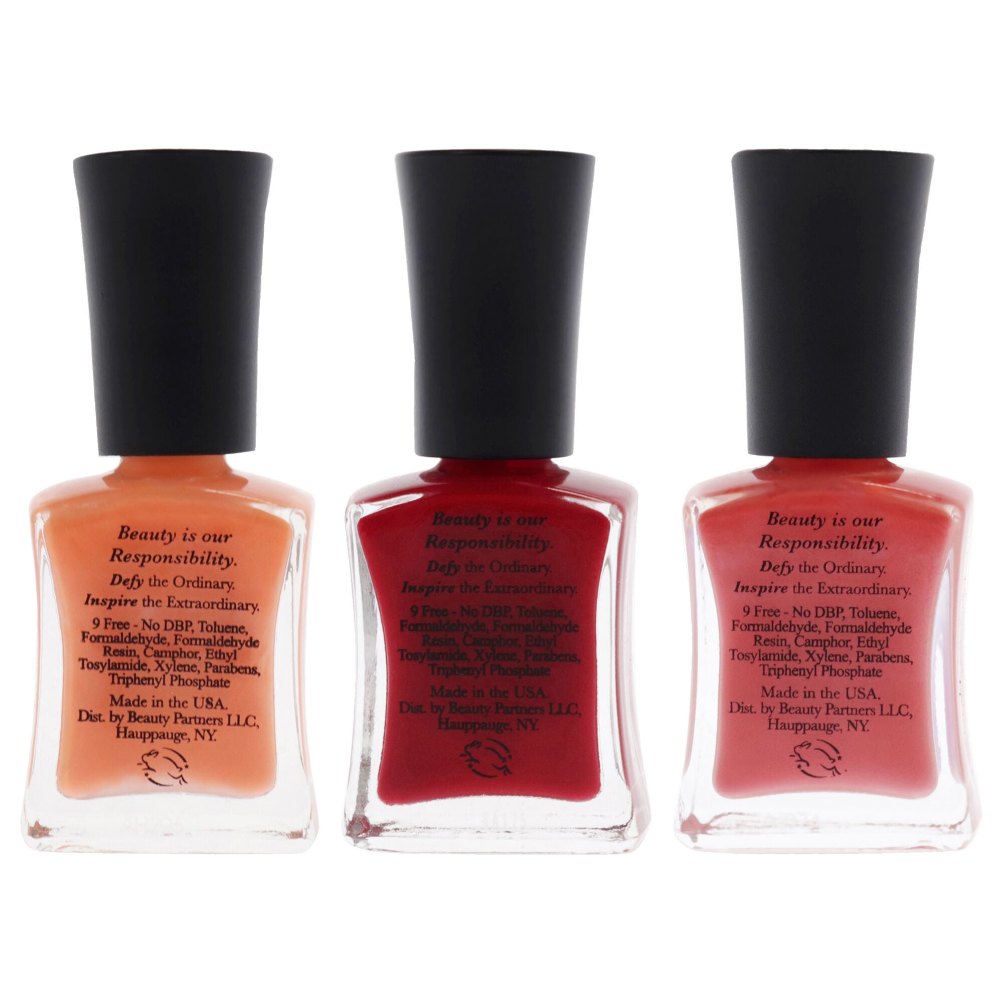 Wear Resistant Nail Lacquer Kit by Defy and Inspire for Women - 3 Pc Kit 0.5 oz Nail Polish - 156 Spolier Alert, 0.5oz Nail Polish - 220 The Final Rose, 0.5oz Nail Polish - N13 The Best, Multi, alternate image number 1