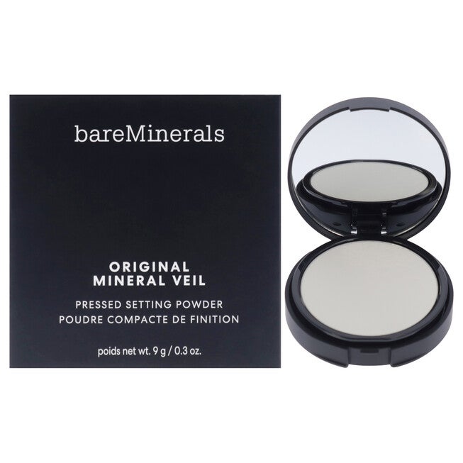 Original Mineral Veil Pressed Setting Powder - Translucent by bareMinerals for Women - 0.3 oz Powder, See Description, hi-res image number 0