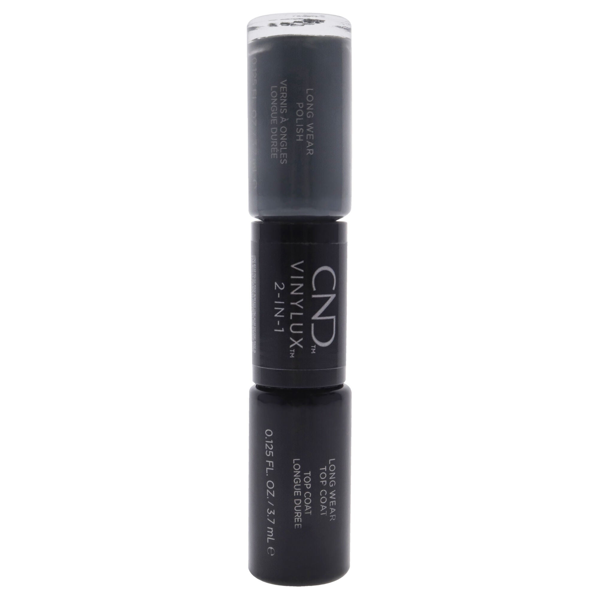 VInylux 2-In-1 Long Wear - 101 Asphalt by CND for Women - 0.25 oz Nail Polish, See Description, hi-res image number 0